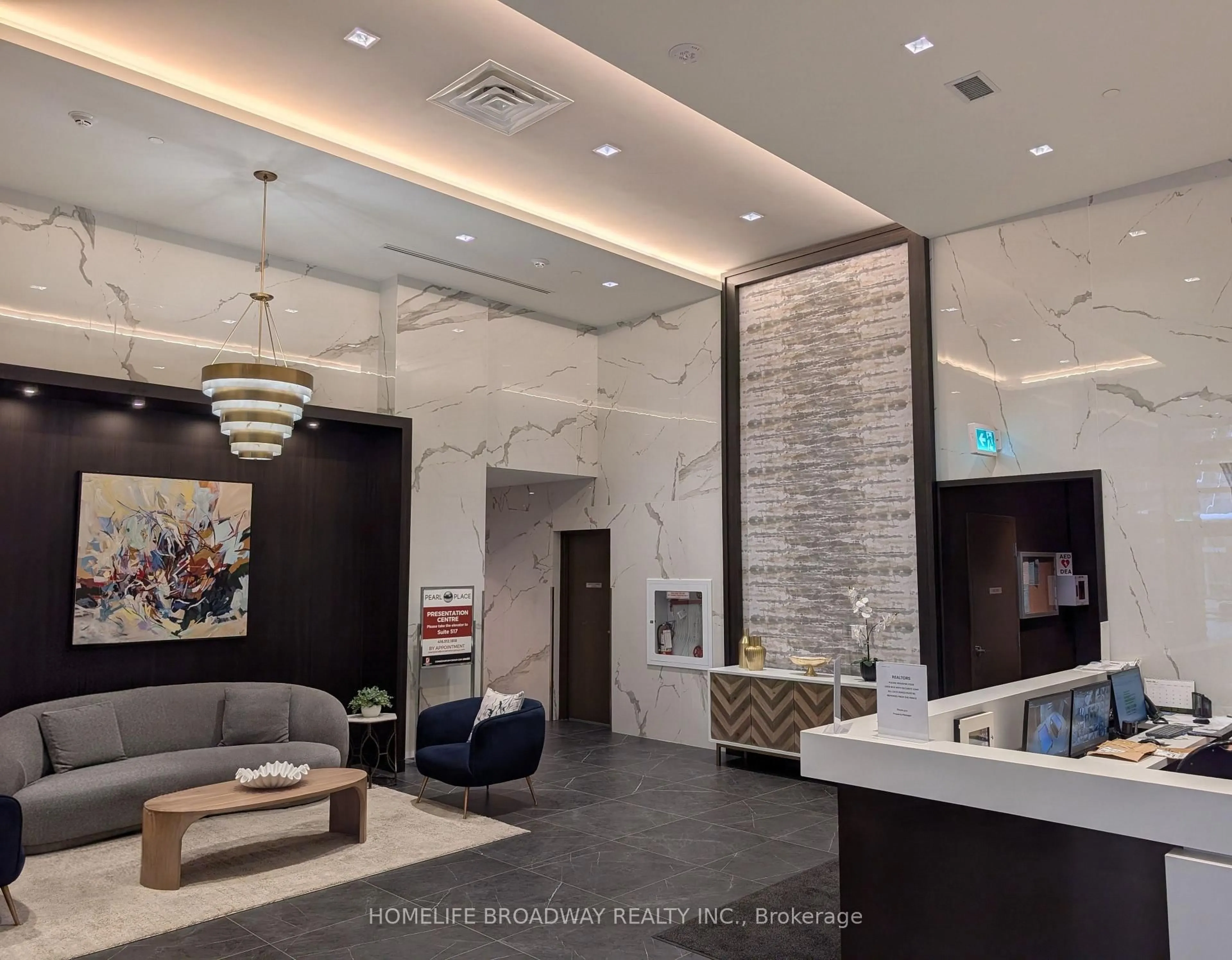 Lobby for 4955 Yonge St #2110, Toronto Ontario M2N 0L8