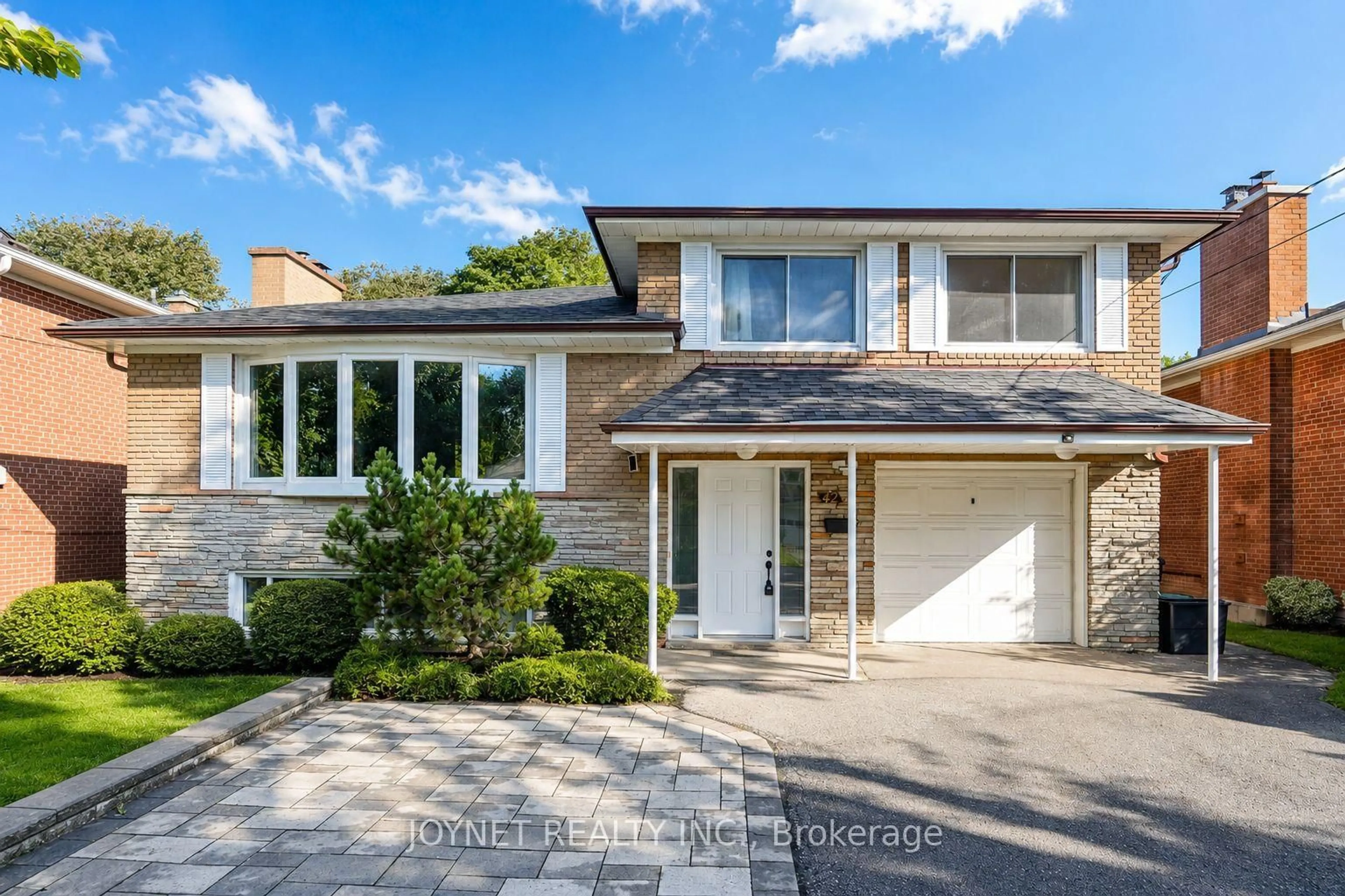 Home with brick exterior material, street for 42 Brucedale Cres, Toronto Ontario M2K 2C7