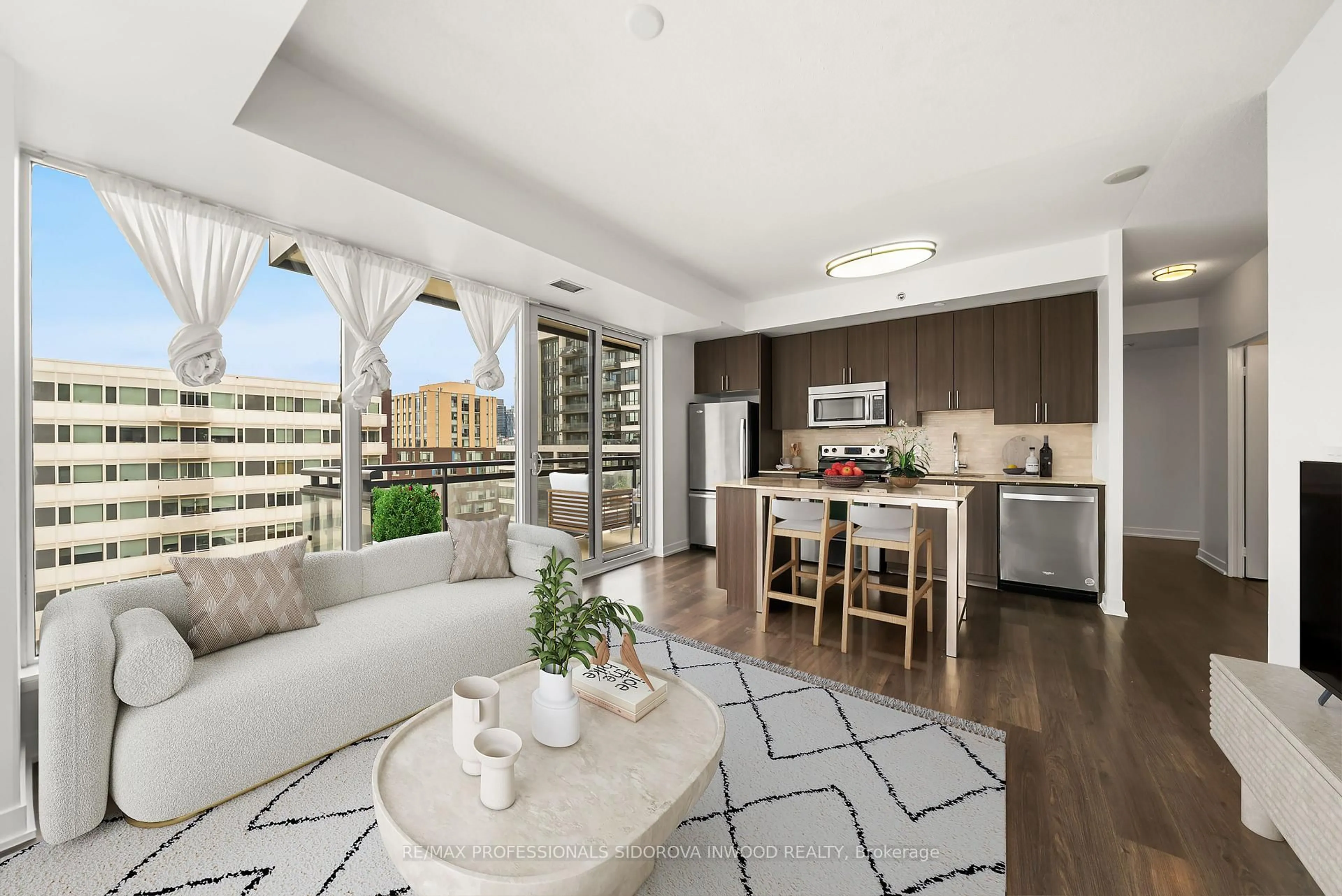 Open concept kitchen, unknown for 225 Sackville St #703, Toronto Ontario M5A 0B9