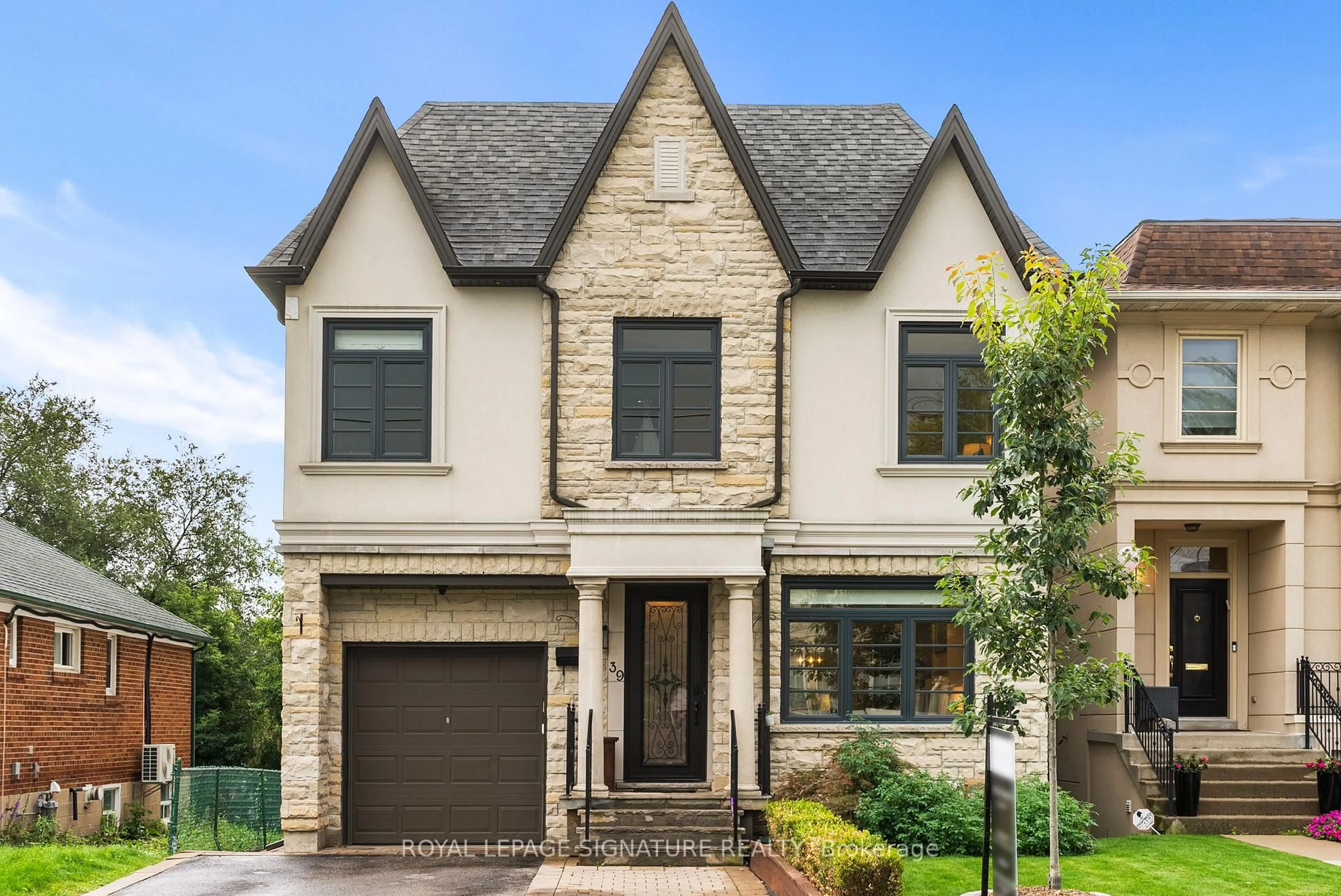 Home with brick exterior material, street for 39 Regina Ave, Toronto Ontario M6A 1R4