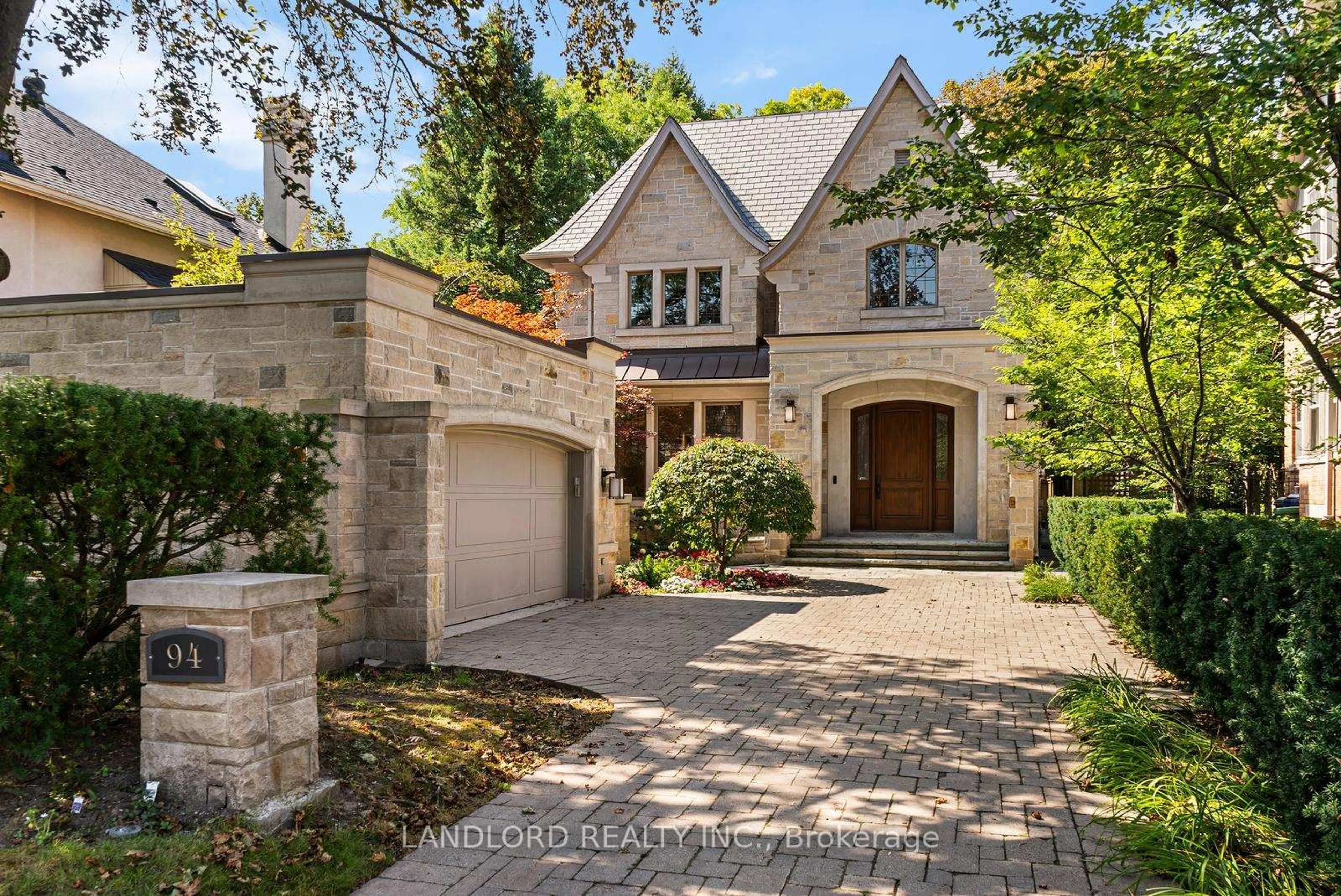 Home with brick exterior material, street for 94 Inglewood Dr, Toronto Ontario M4T 1H5