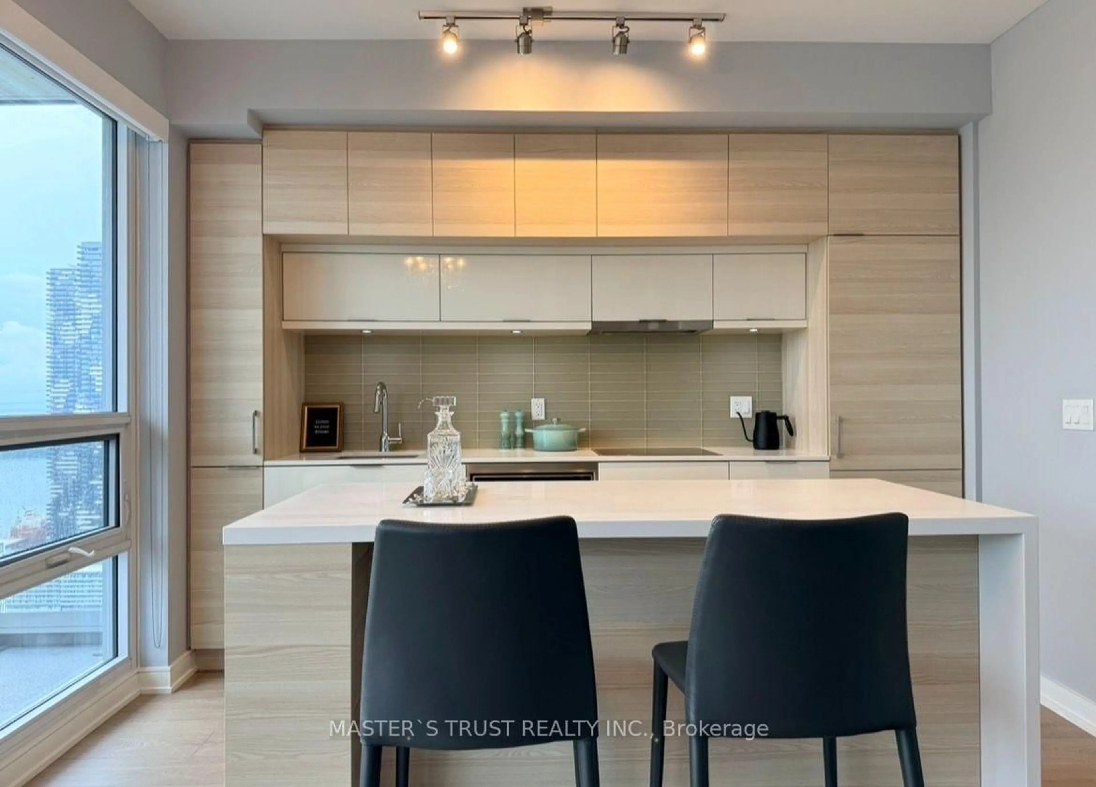 Contemporary kitchen, unknown for 88 Scott St #4106, Toronto Ontario M5E 0A9