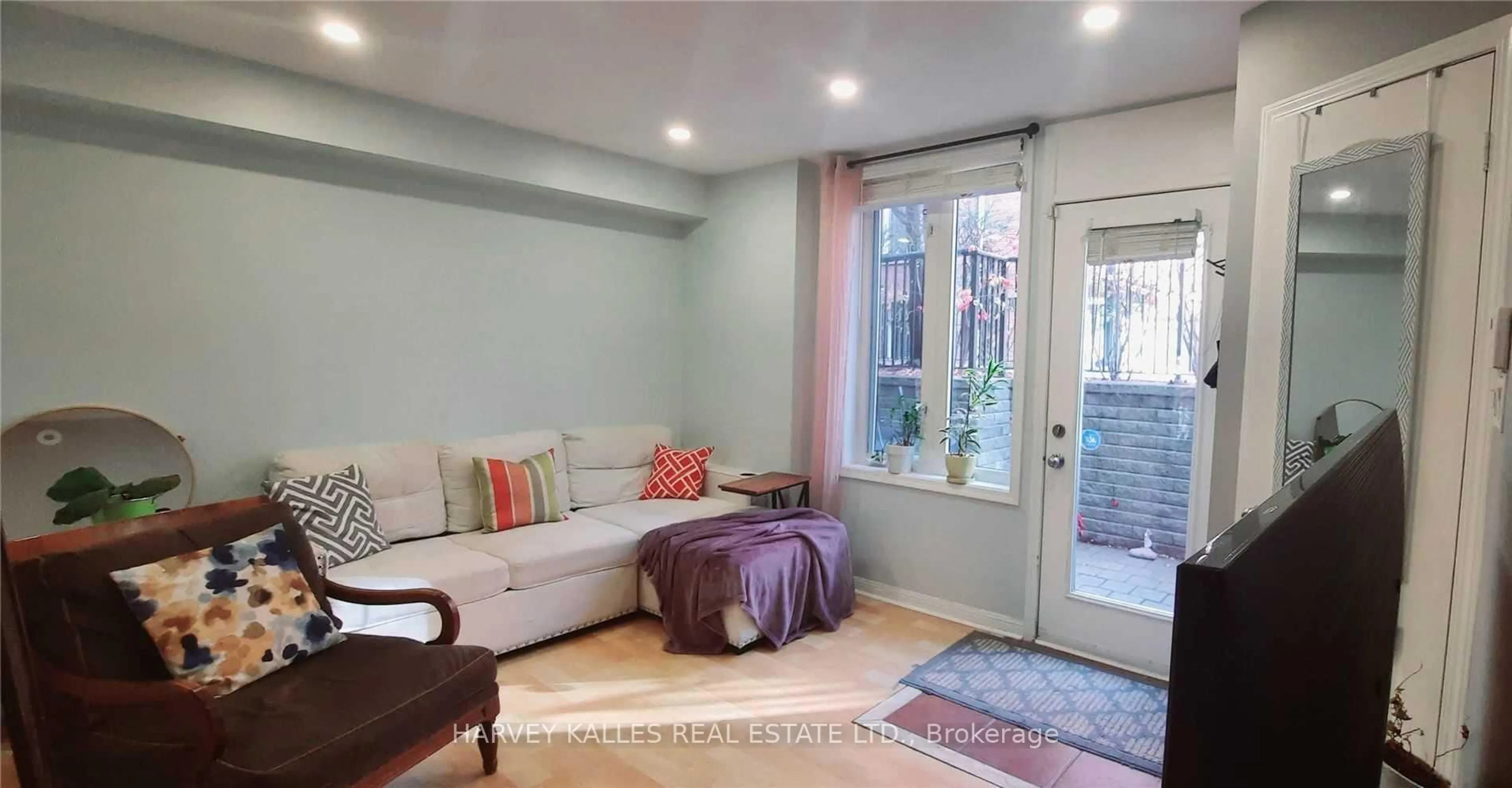 Living room with furniture, unknown for 28 Douro St #220, Toronto Ontario M6K 3M4
