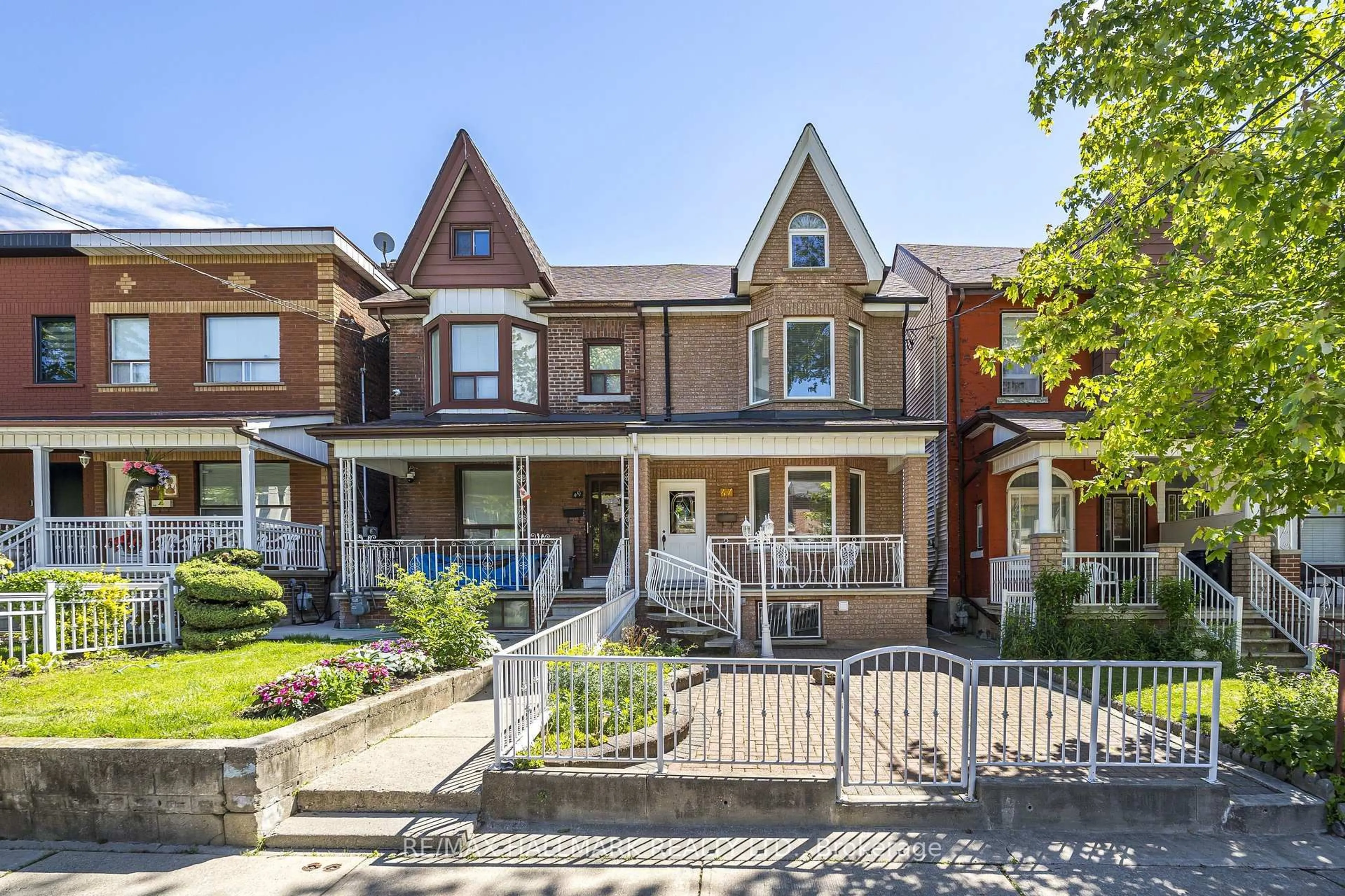 Home with brick exterior material, street for 47 Montrose Ave, Toronto Ontario M6J 2T6
