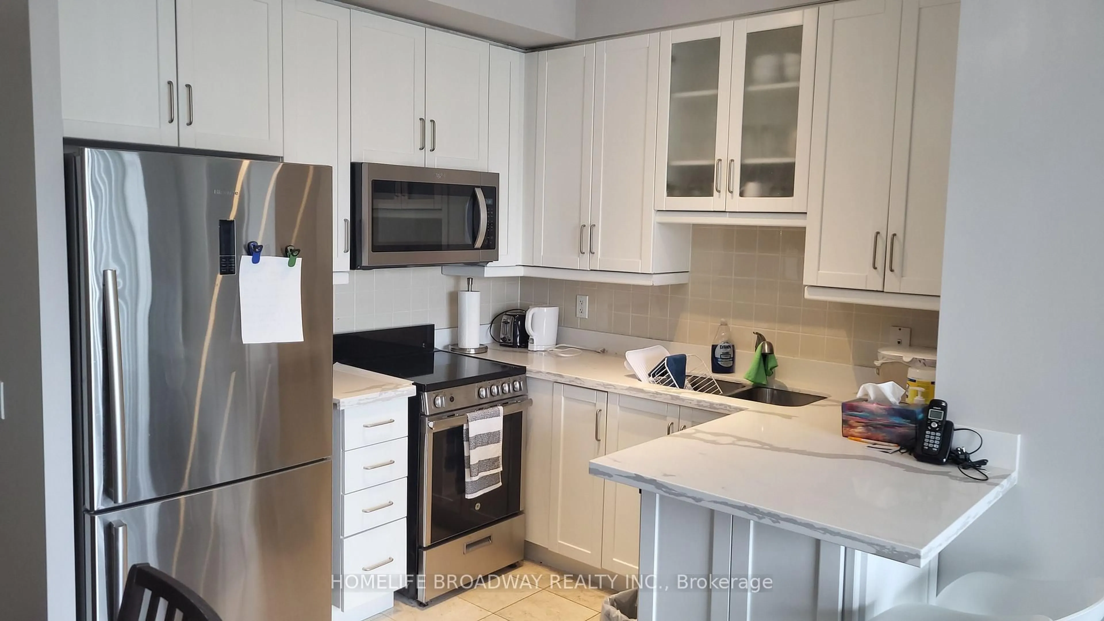 Standard kitchen, unknown for 60 Byng Ave #1412, Toronto Ontario M2N 7K3
