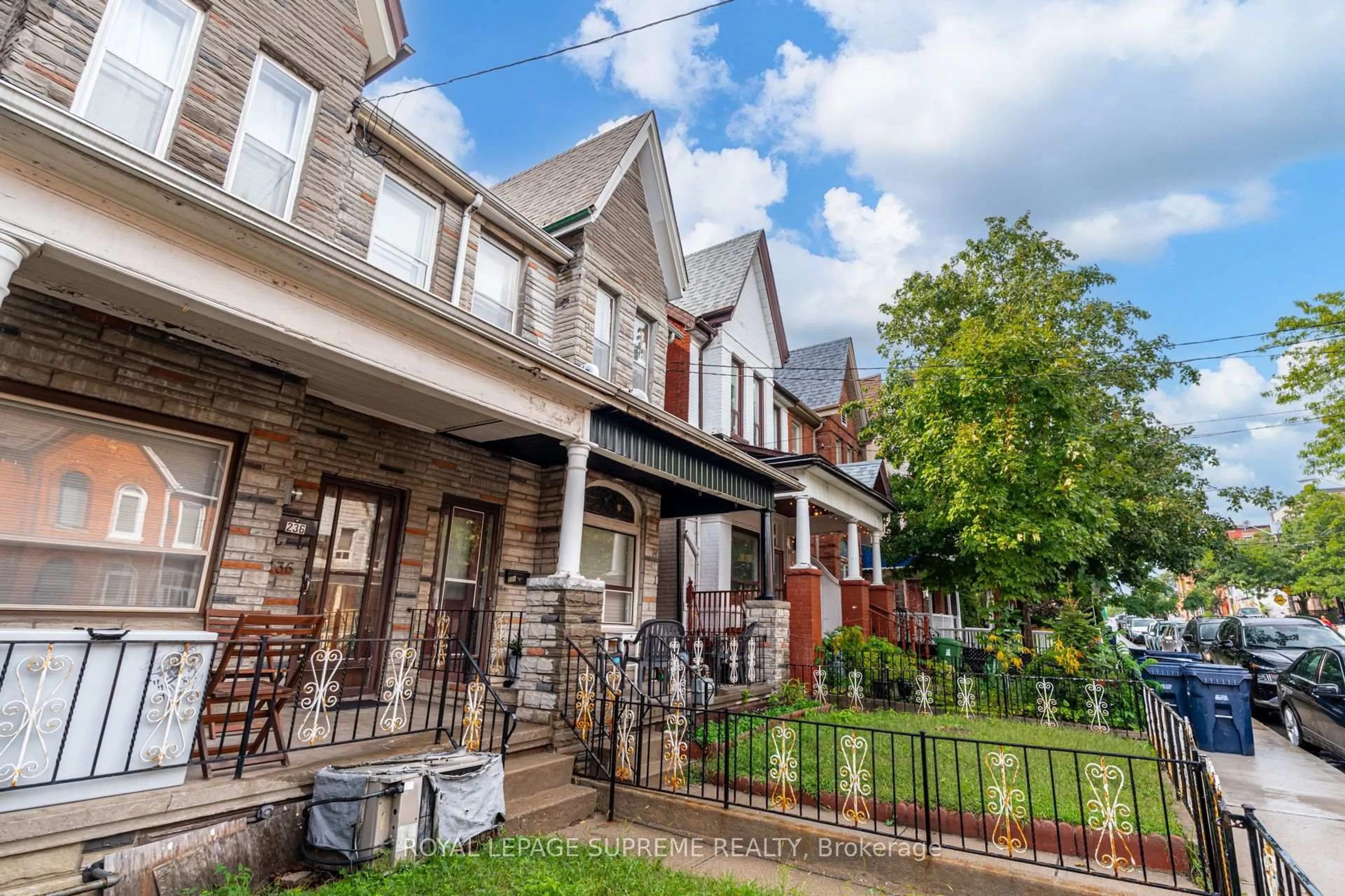 Home with brick exterior material, street for 238 Brock Ave, Toronto Ontario M6K 2M2