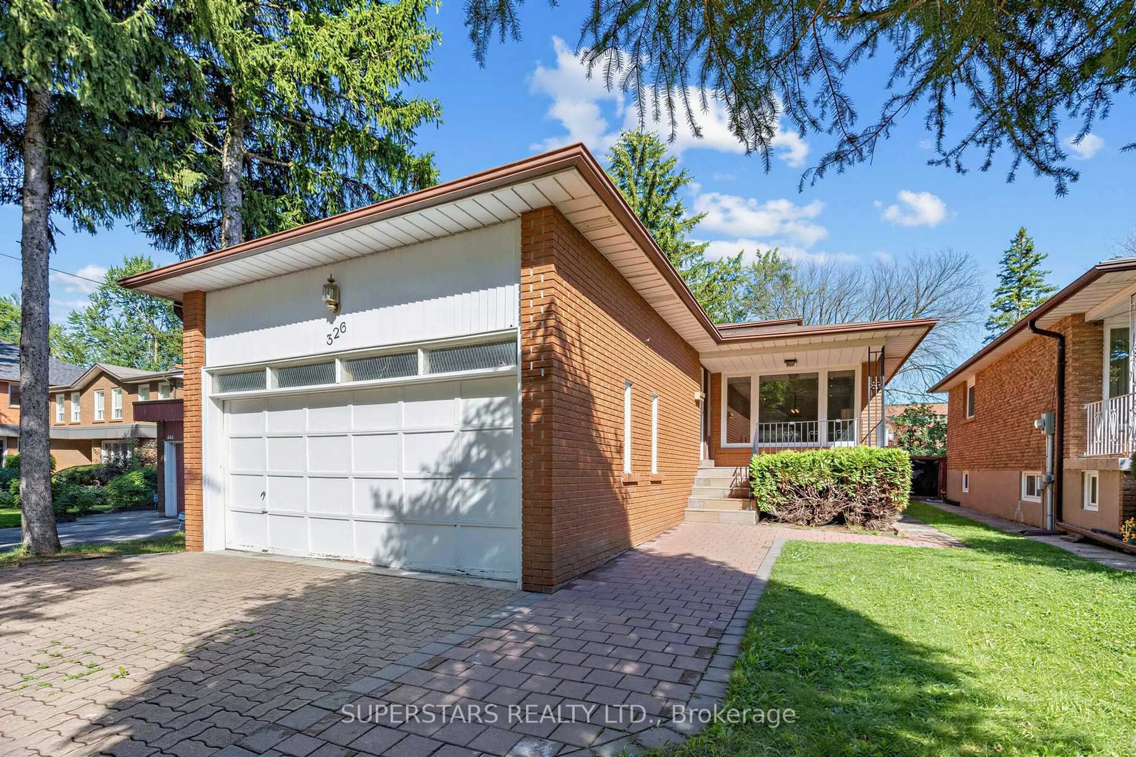 Home with brick exterior material, street for 326 Mckee Ave, Toronto Ontario M2N 4E5