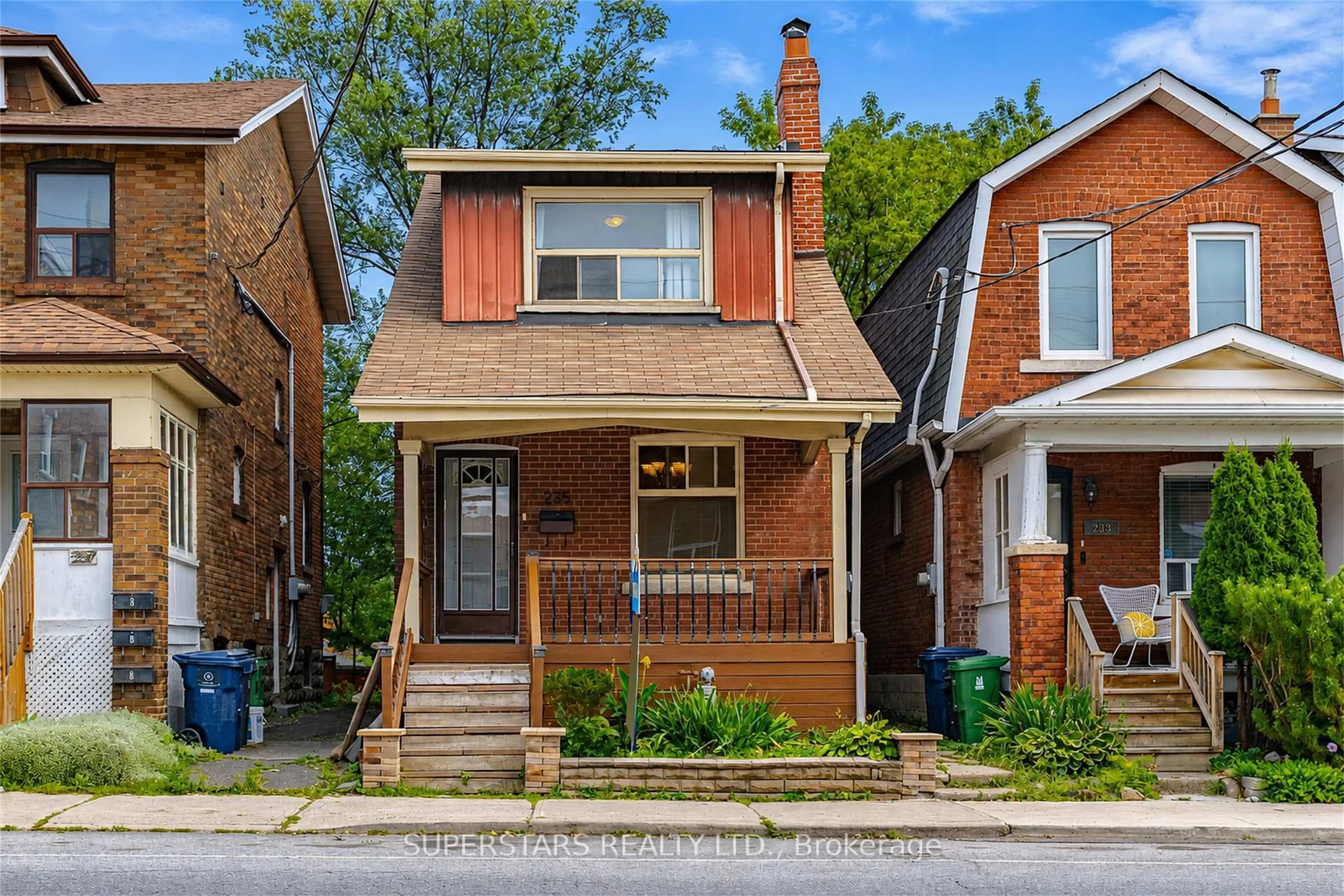 Home with brick exterior material, street for 235 Oakwood Ave, Toronto Ontario M6E 2V3