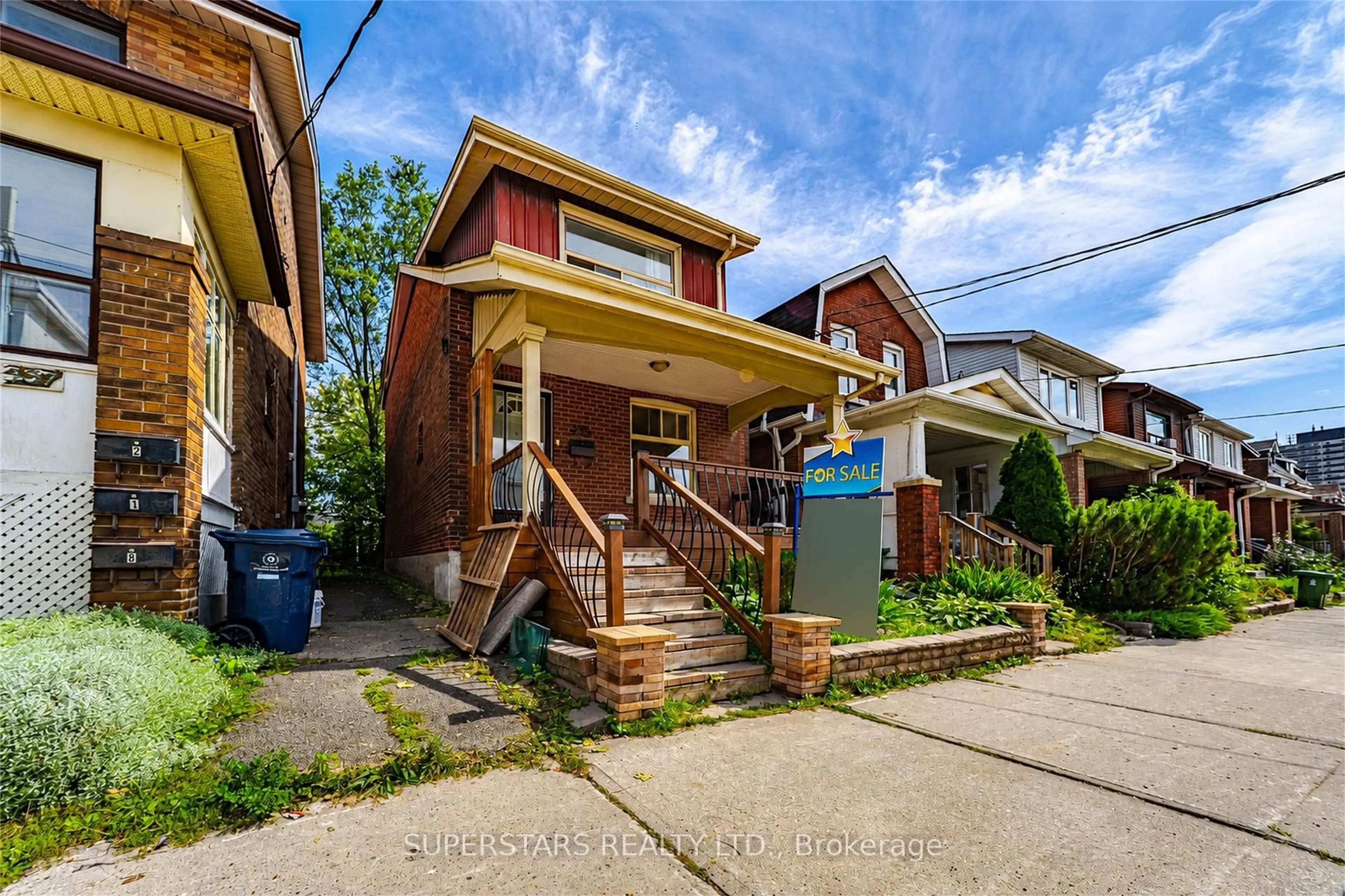 Home with brick exterior material, street for 235 Oakwood Ave, Toronto Ontario M6E 2V3