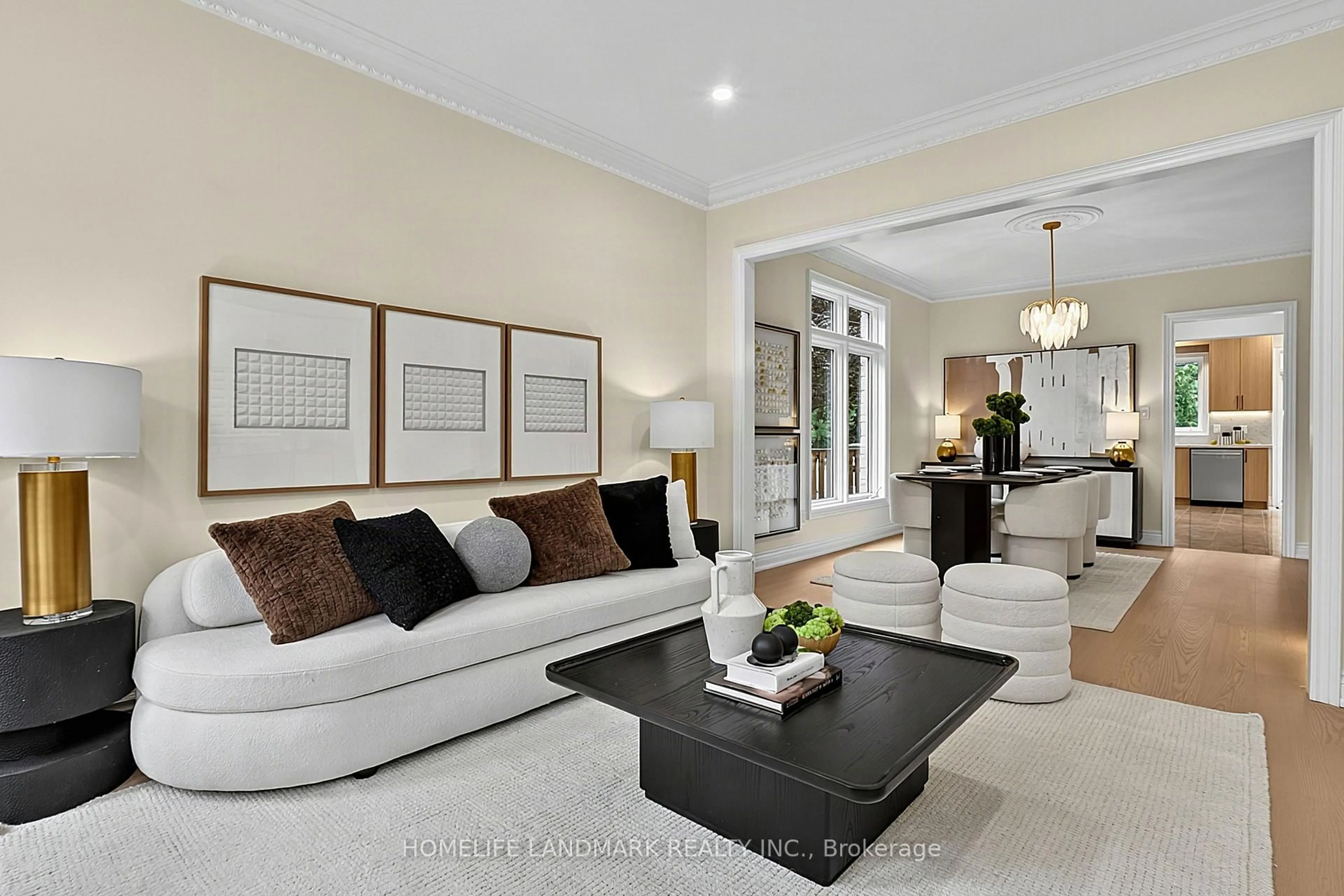 Living room with furniture, unknown for 162 Byng Ave, Toronto Ontario M2N 4K9