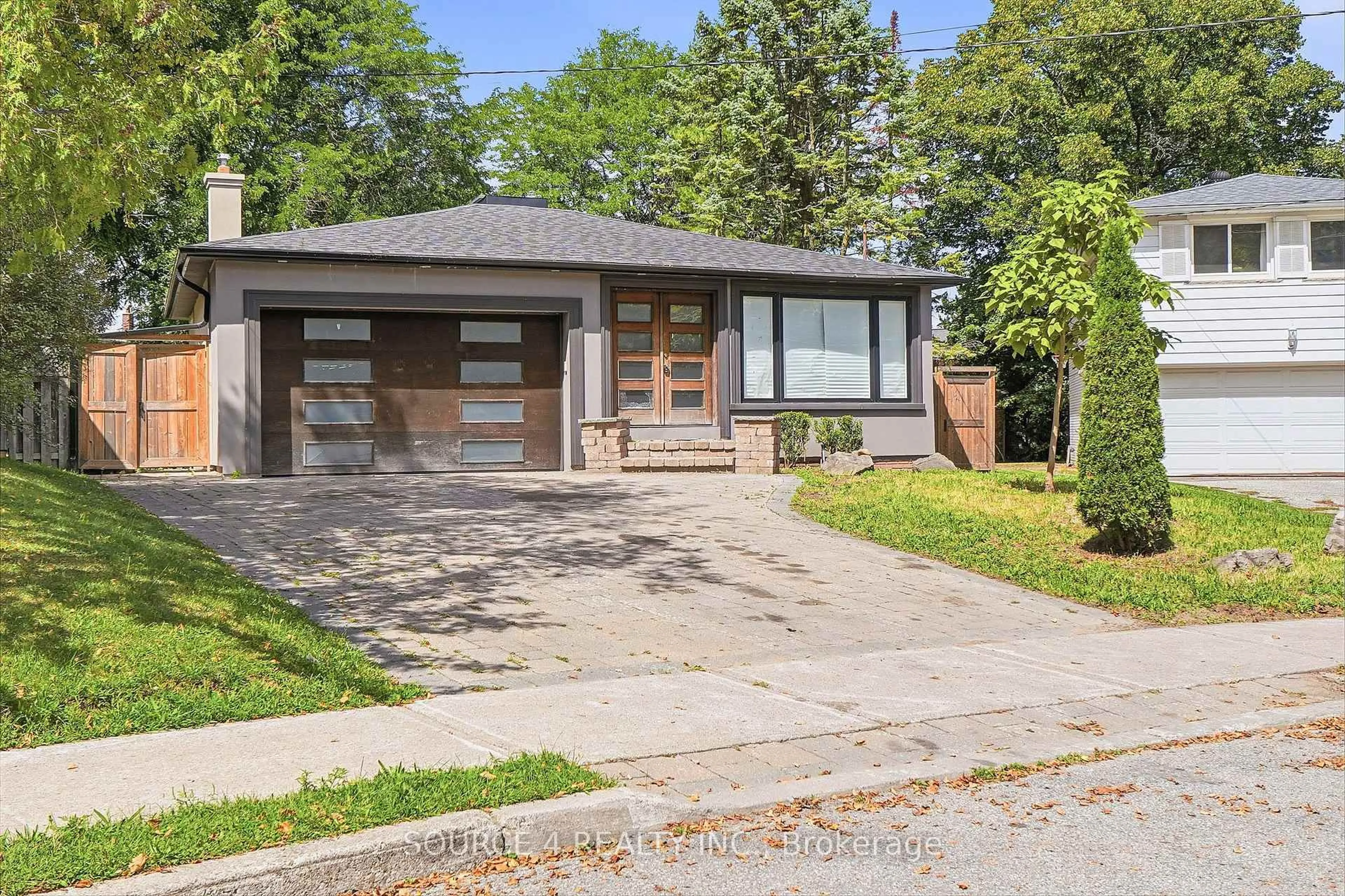Home with brick exterior material, street for 290 Newton Dr, Toronto Ontario M2M 2P8