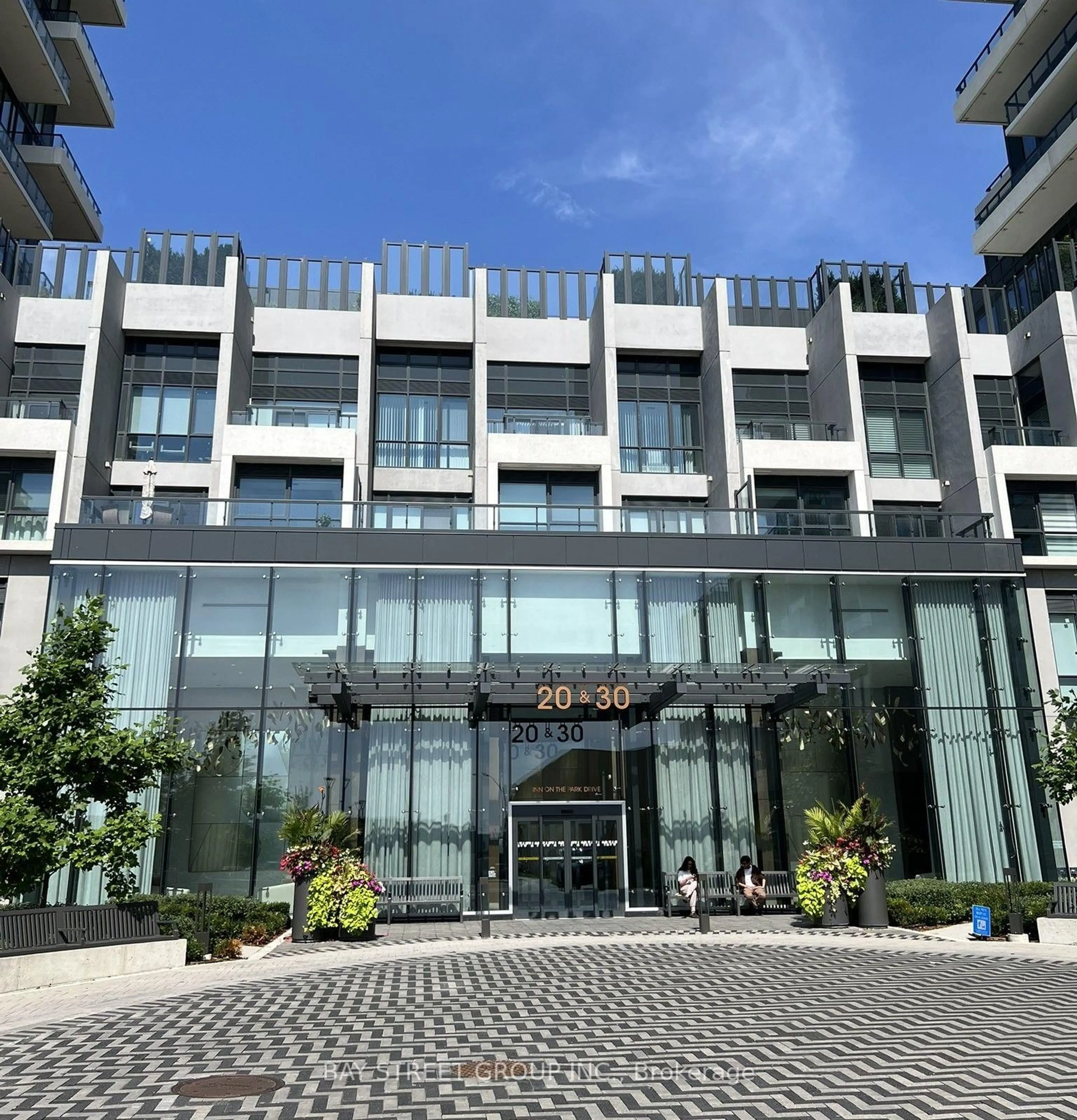 Indoor foyer for 30 Inn on the Park Dr #2304, Toronto Ontario M3C 0P7