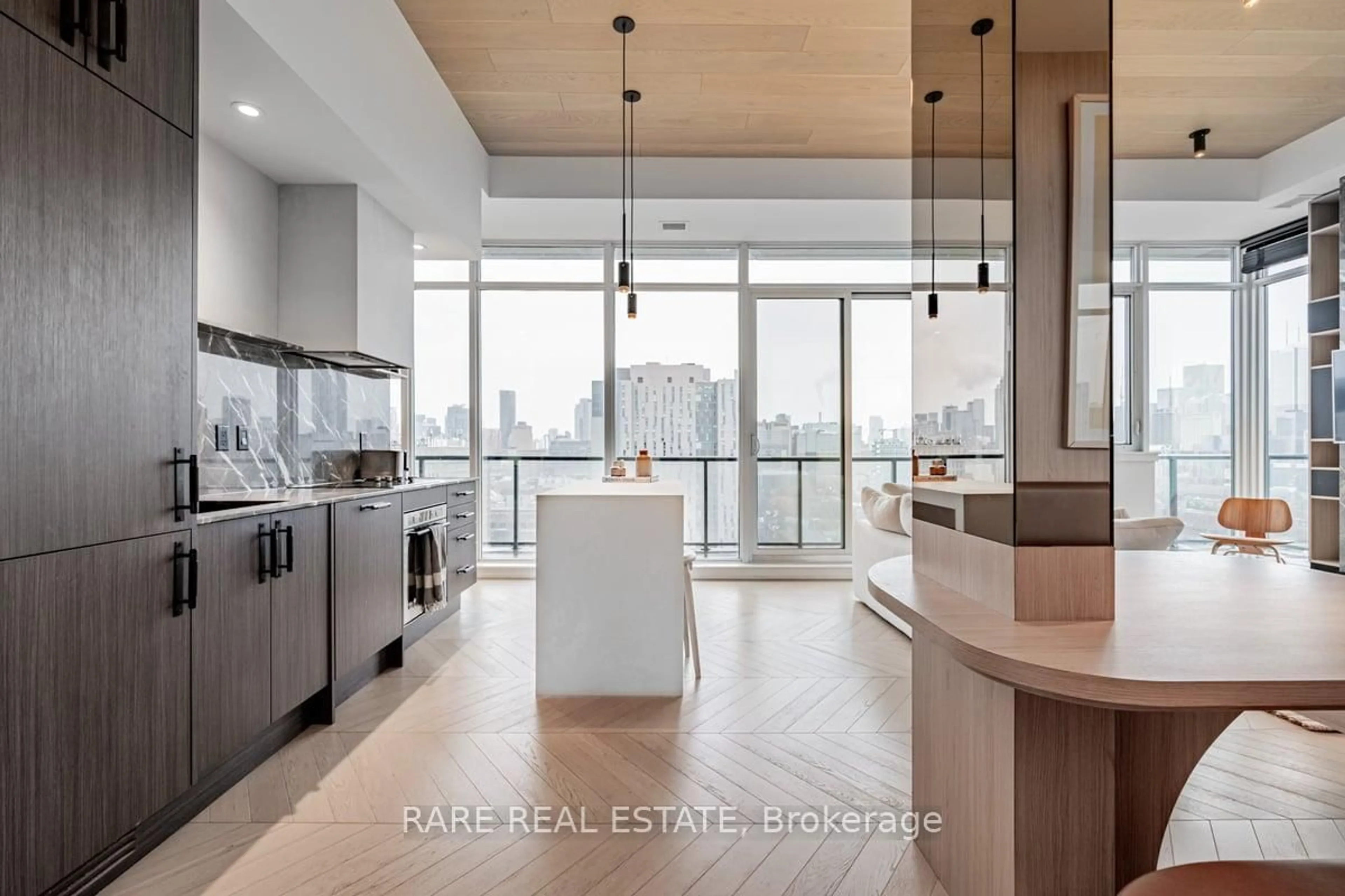 Contemporary kitchen, unknown for 297 College St #PH5, Toronto Ontario M5T 0C2