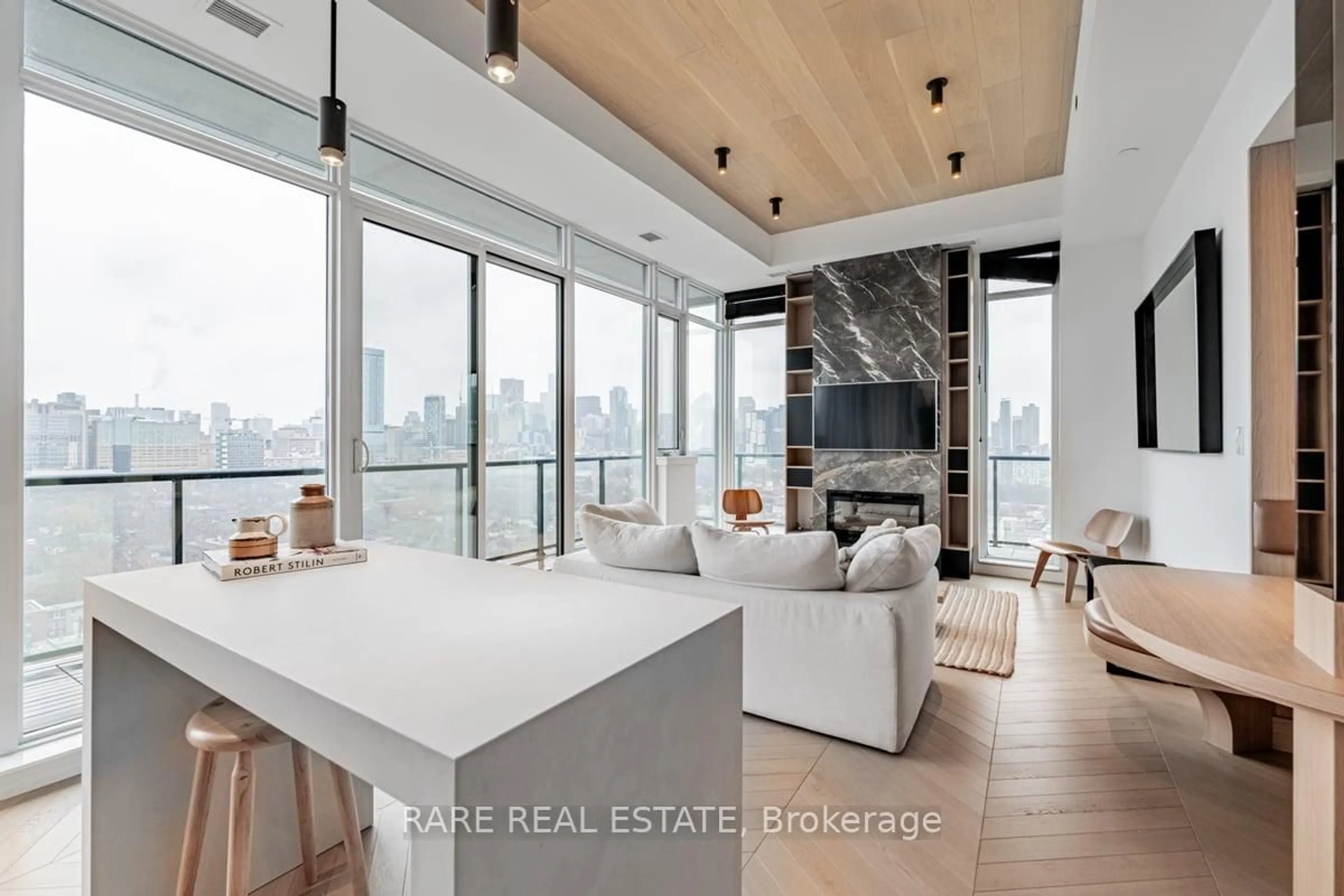 Open concept kitchen, unknown for 297 College St #PH5, Toronto Ontario M5T 0C2