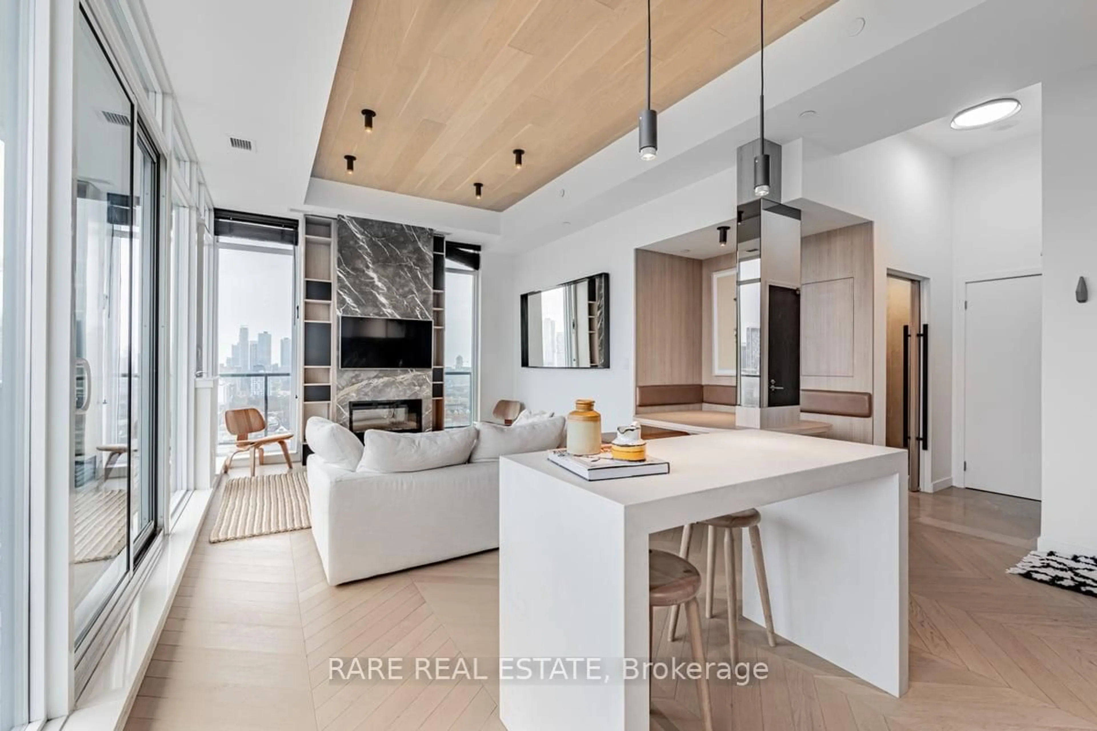 Open concept kitchen, unknown for 297 College St #PH5, Toronto Ontario M5T 0C2