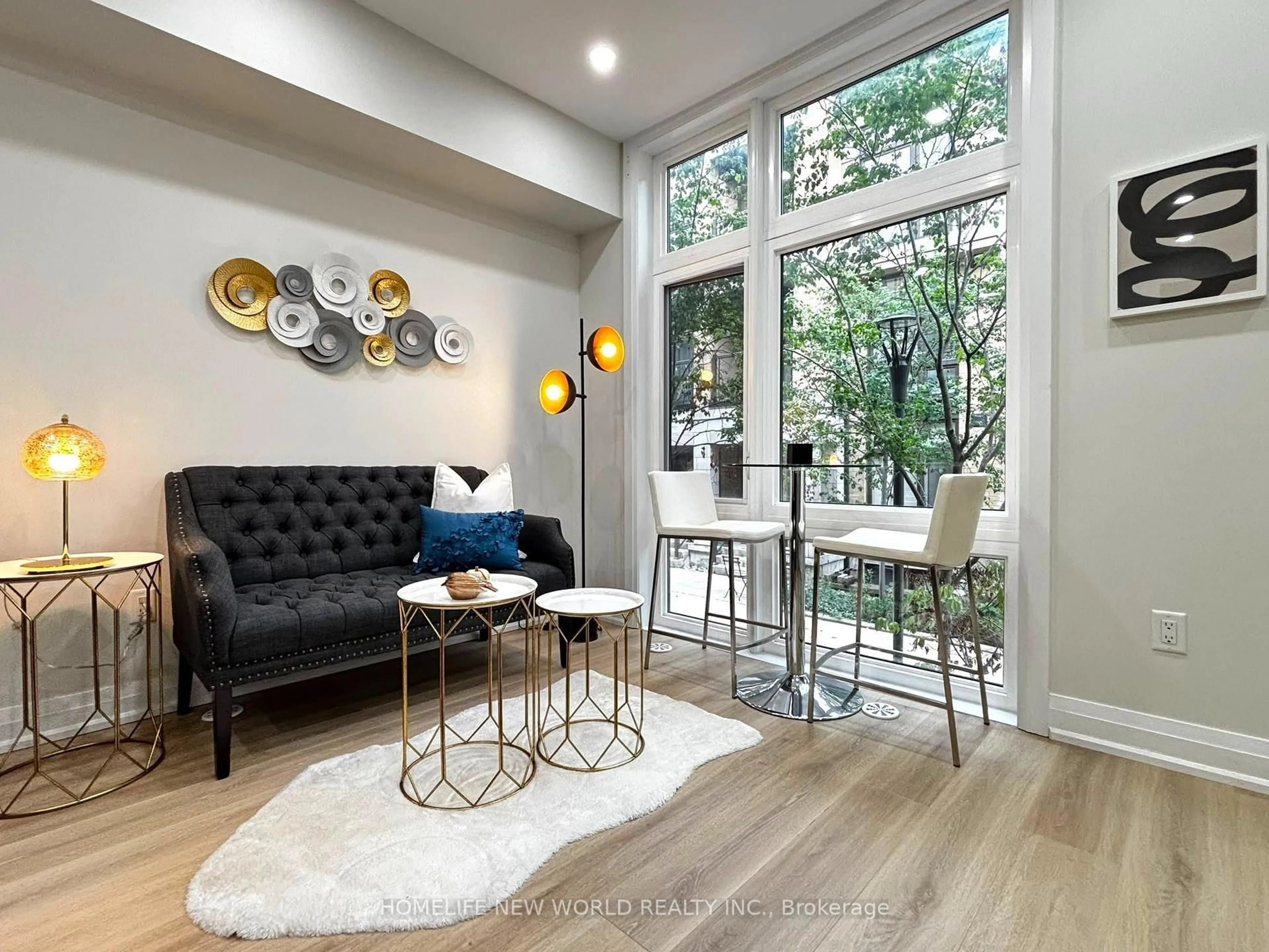 Living room with furniture, unknown for 19 Eldora Ave #45, Toronto Ontario M2M 1R3