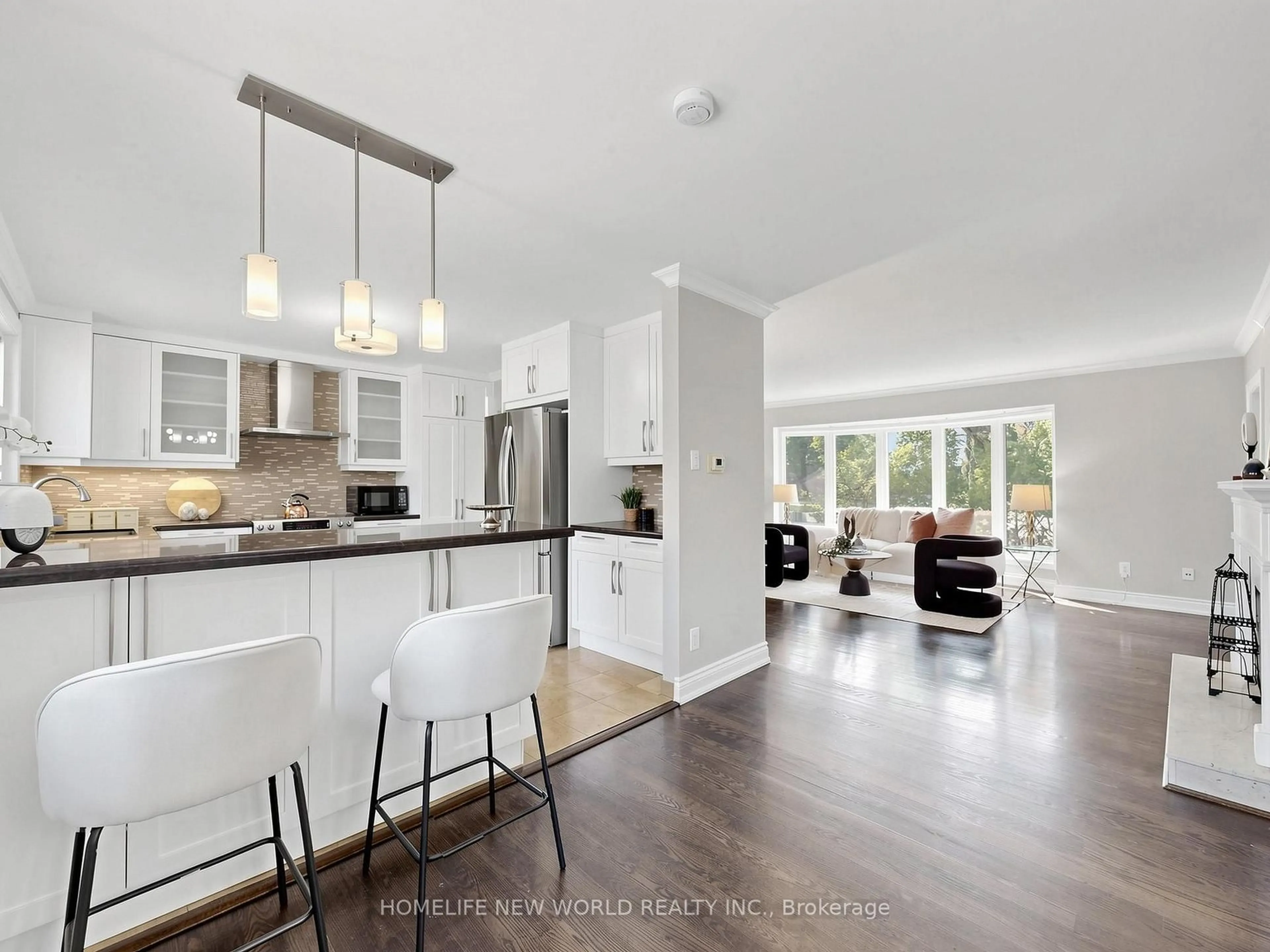 Open concept kitchen, unknown for 5 Alderdale Crt, Toronto Ontario M3B 2H8