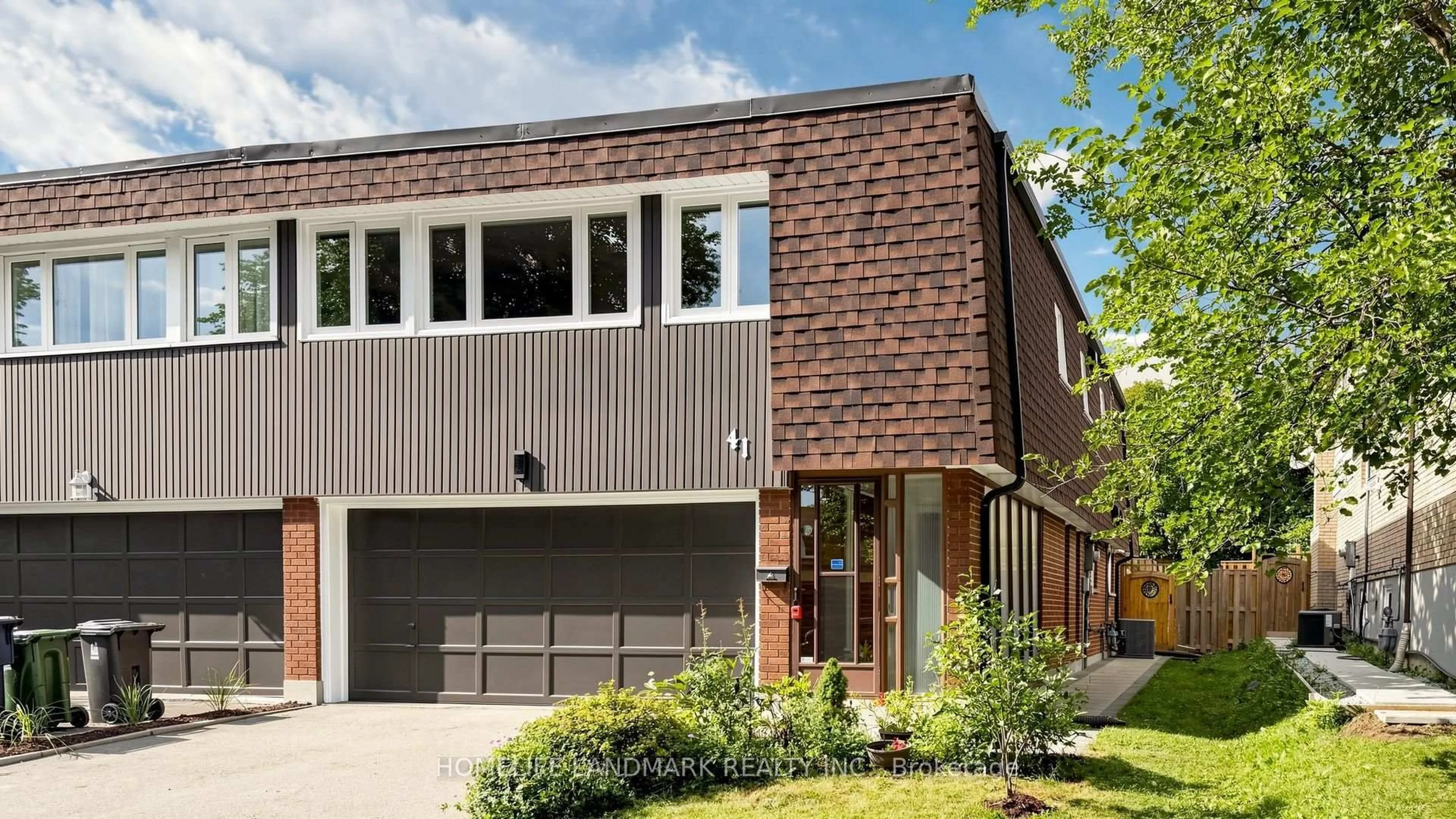 Home with brick exterior material, street for 41 Angus Dr, Toronto Ontario M2J 2W9