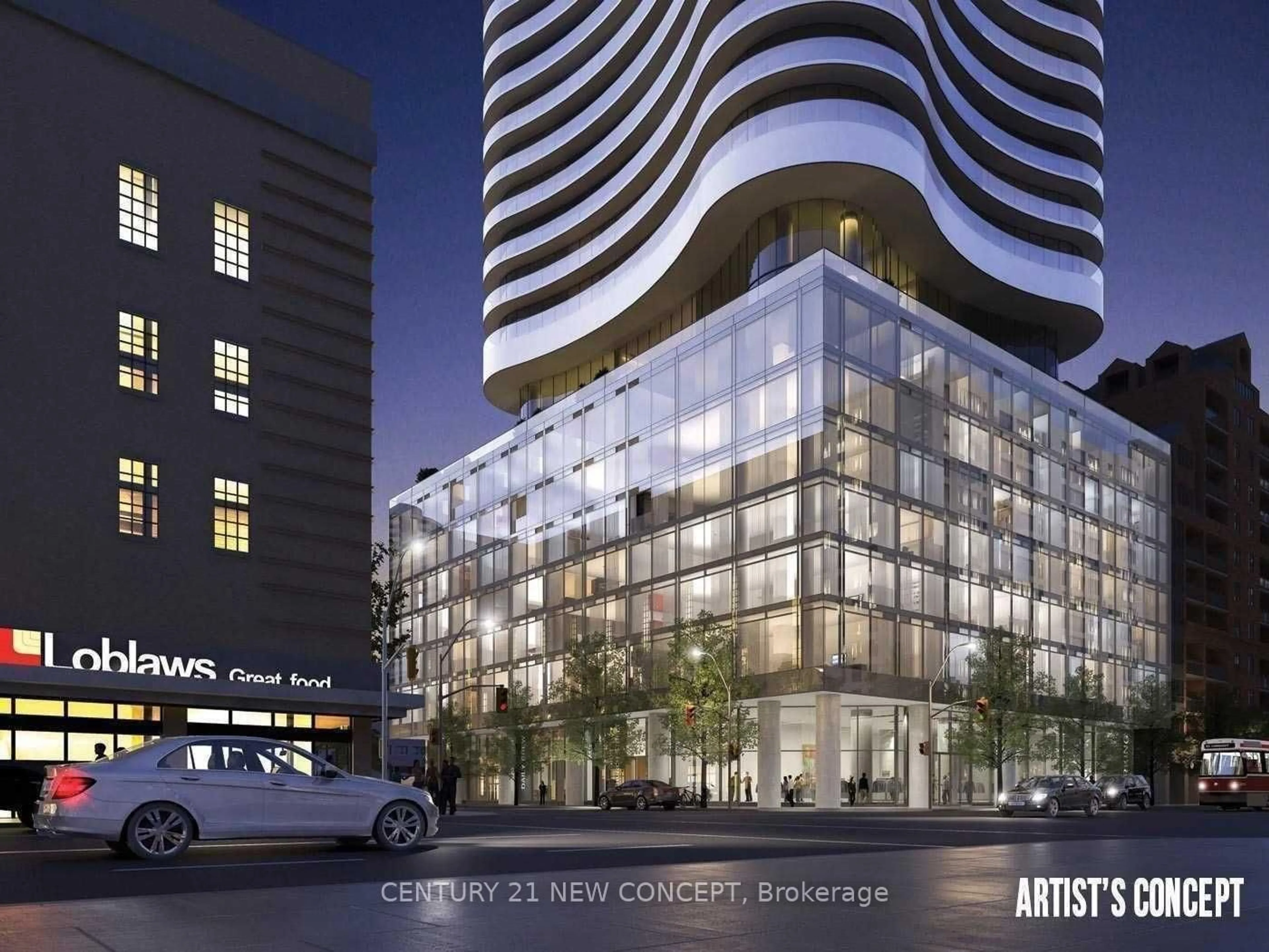 Indoor foyer for 403 Church St #3101, Toronto Ontario M4Y 0C9