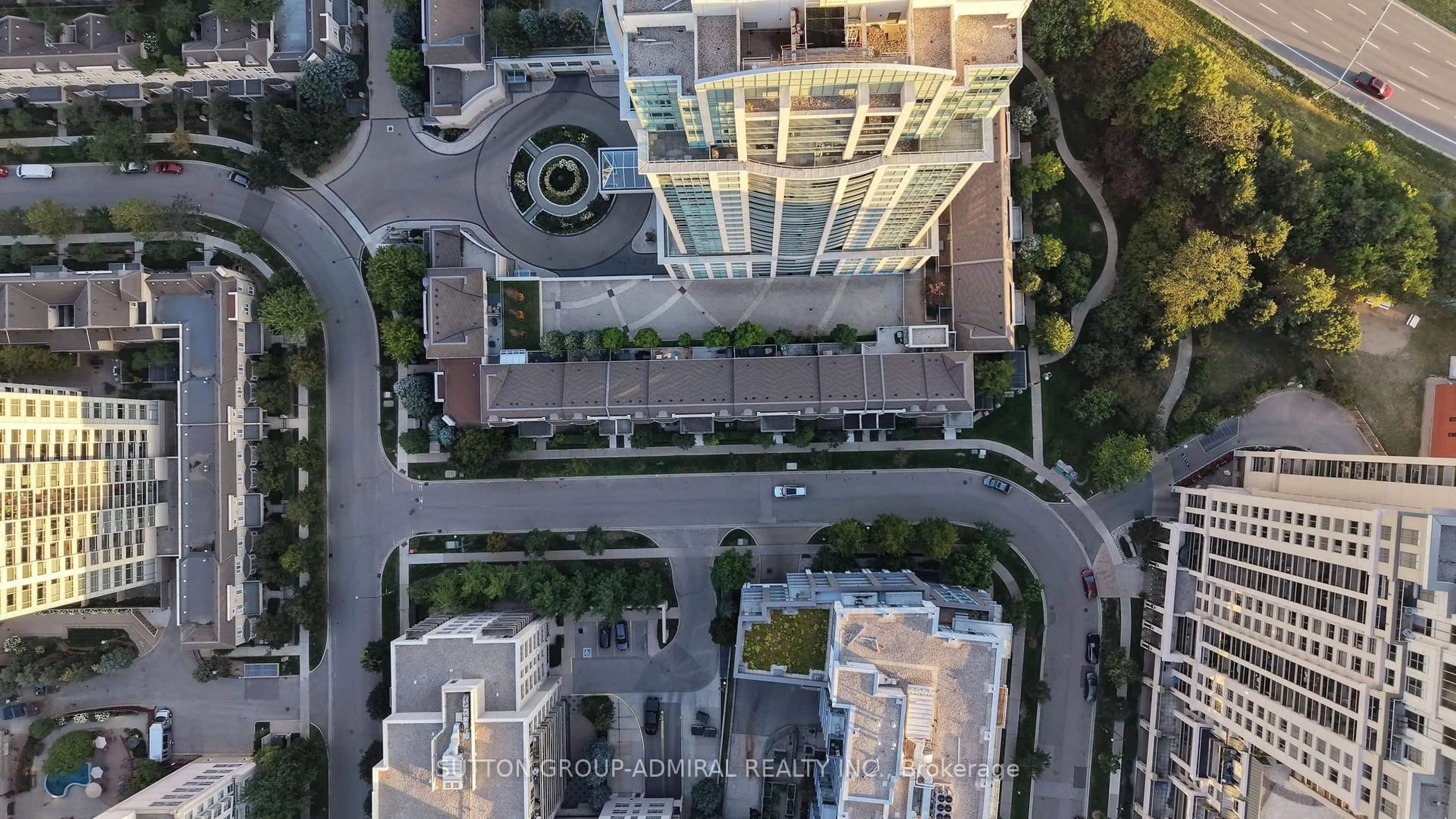 A pic from outside/outdoor area/front of a property/back of a property/a pic from drone, city buildings view from balcony for 38 Kenaston Gdns #GV108, Toronto Ontario M2K 1G8