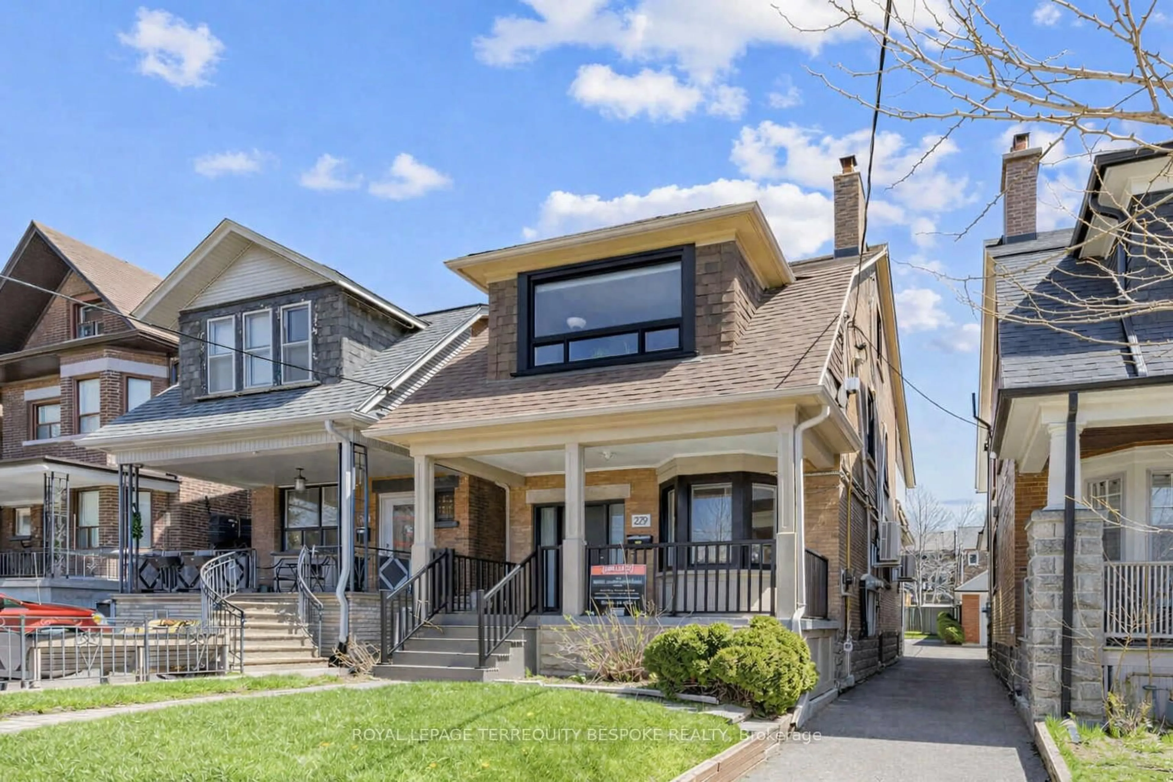 Home with brick exterior material, street for 279 Lauder Ave, Toronto Ontario M6E 3H5