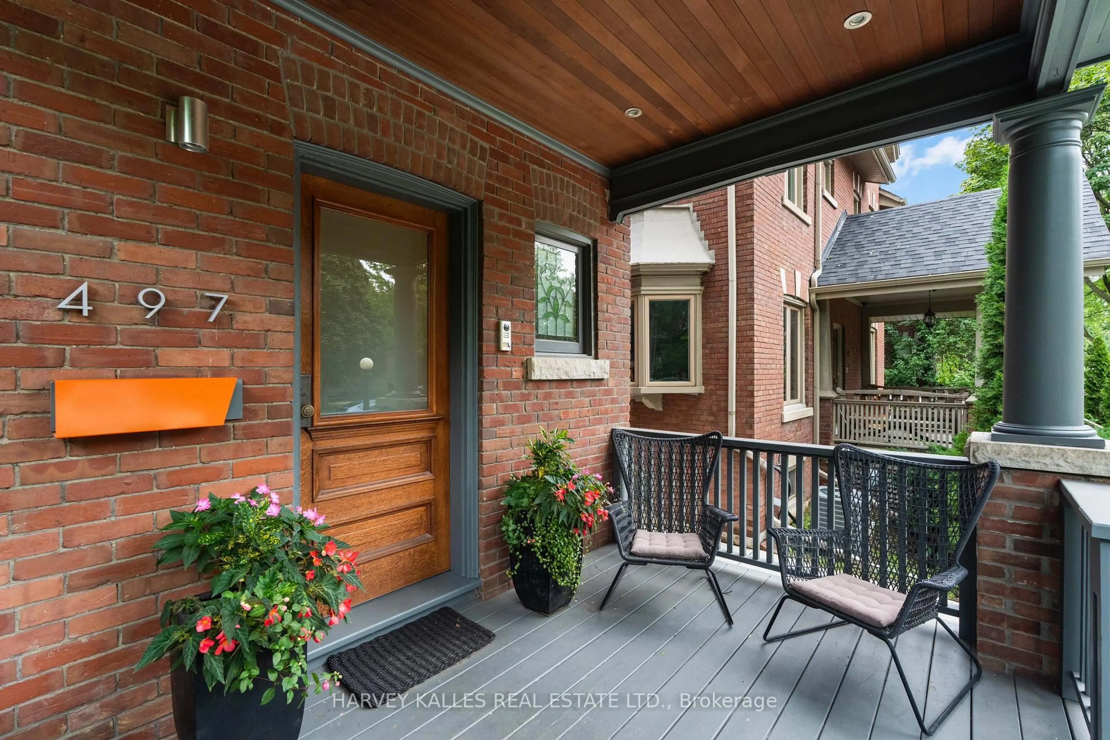 Home with brick exterior material, street for 497 Palmerston Blvd, Toronto Ontario M6G 2P2