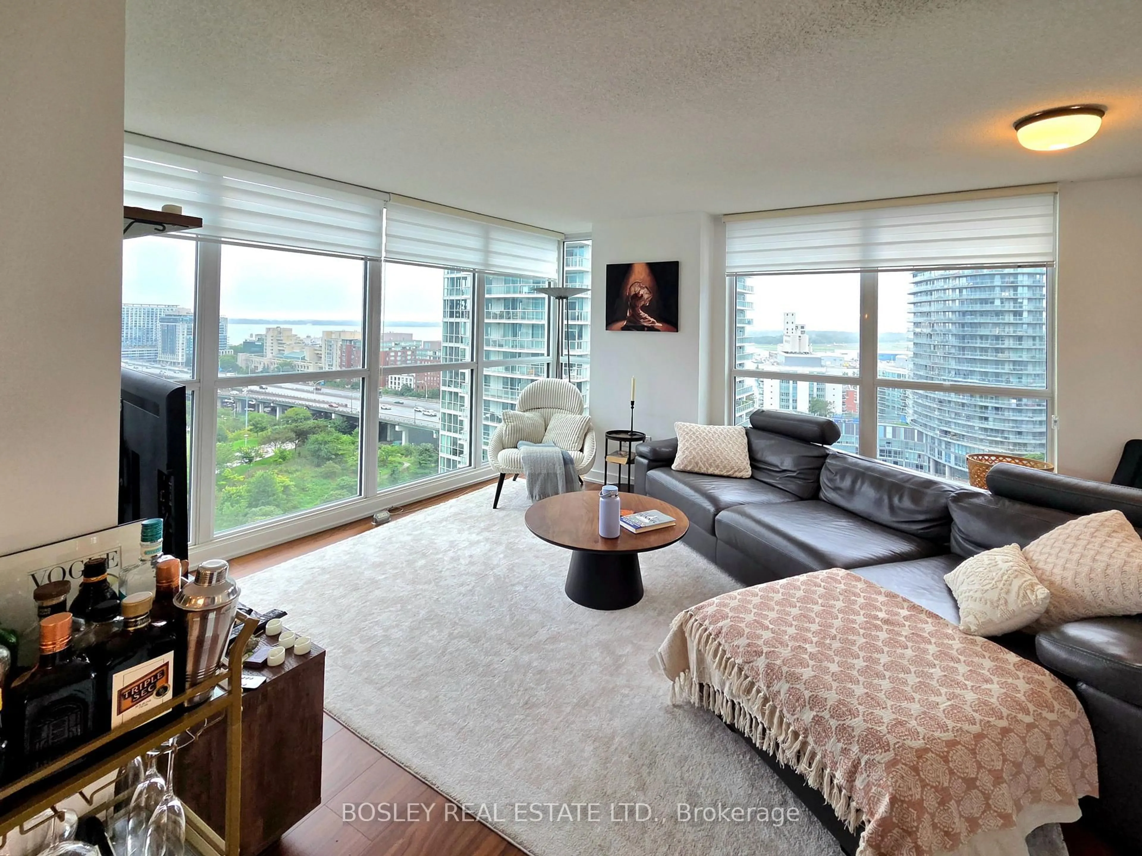 Living room with furniture, unknown for 85 Queens Wharf Rd #1901, Toronto Ontario M5V 0J9