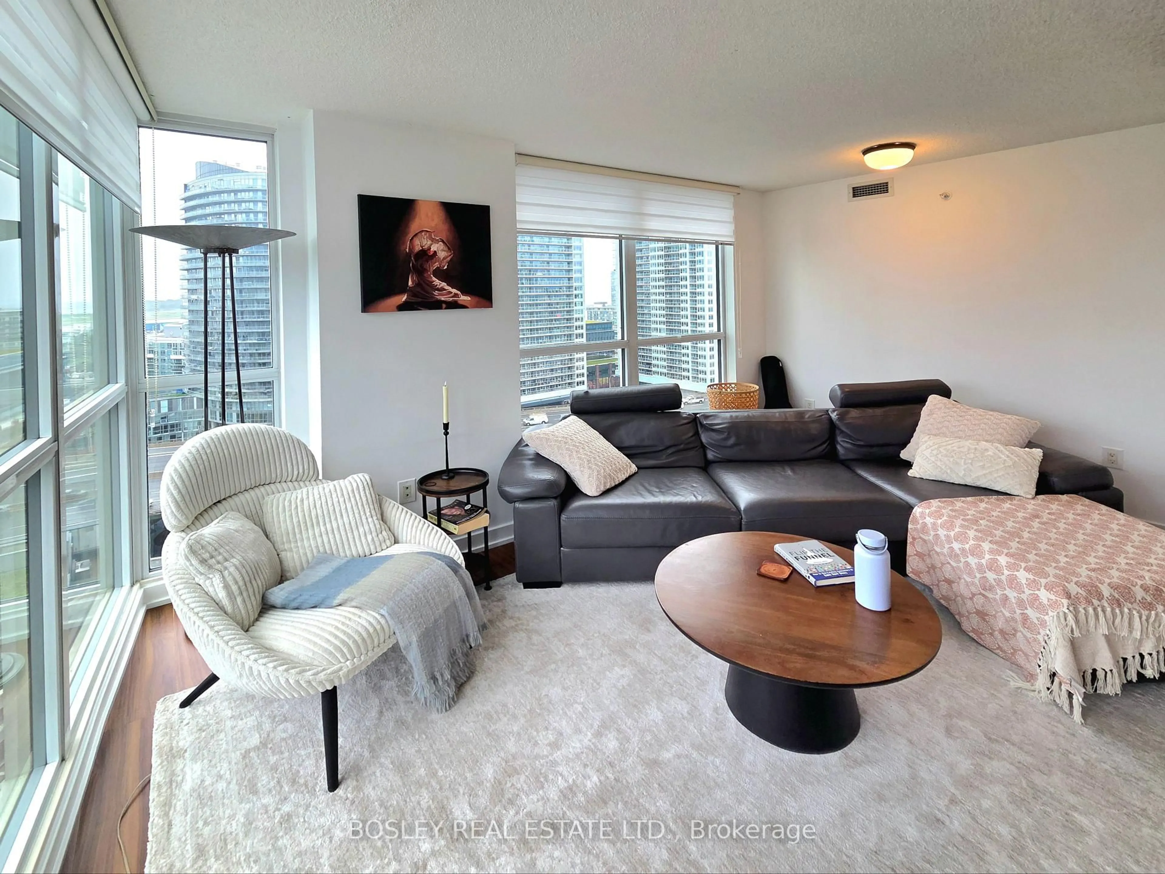 Living room with furniture, unknown for 85 Queens Wharf Rd #1901, Toronto Ontario M5V 0J9