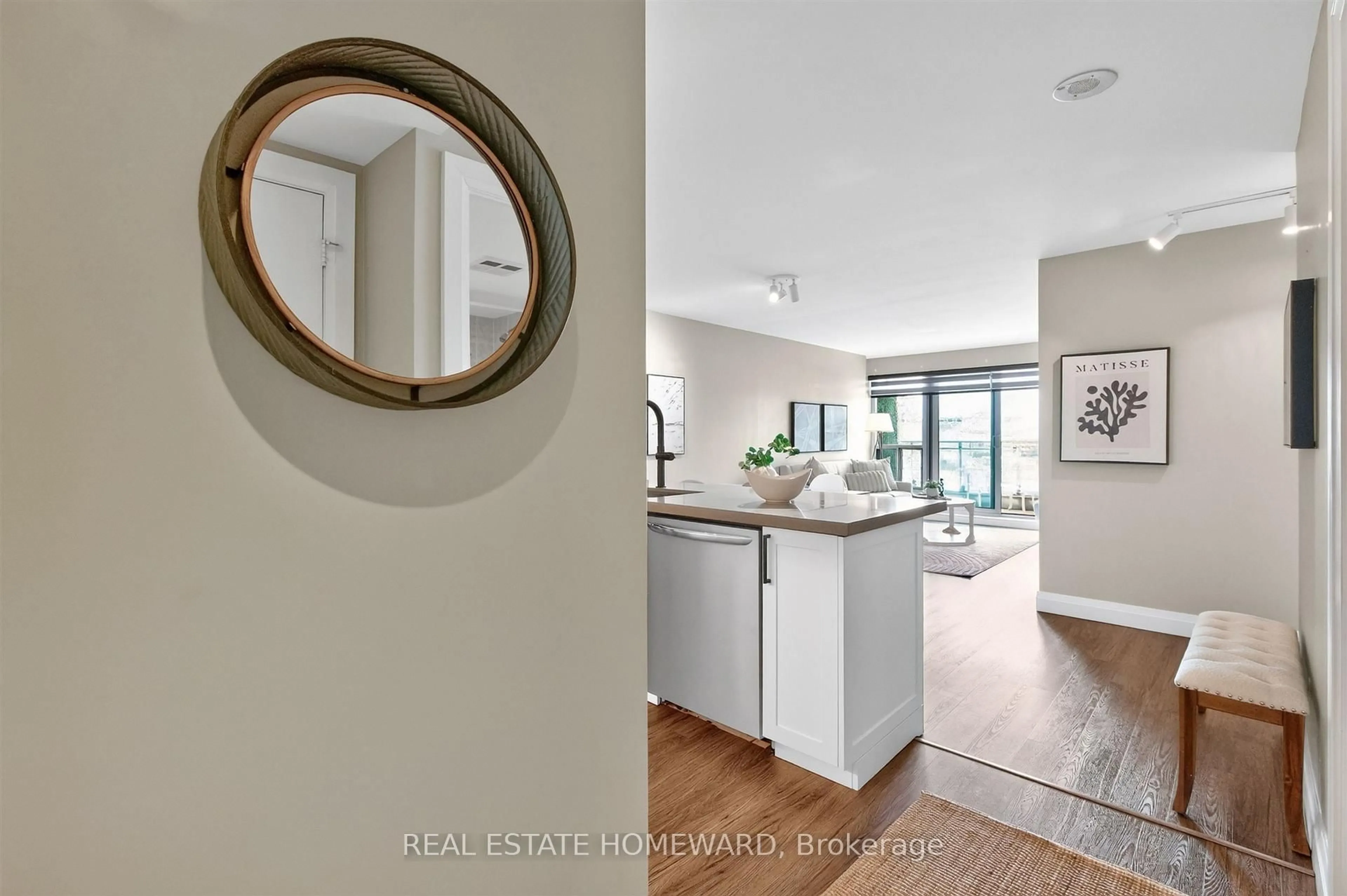Indoor entryway for 410 Queens Quay #1117, Toronto Ontario M5V 3T1
