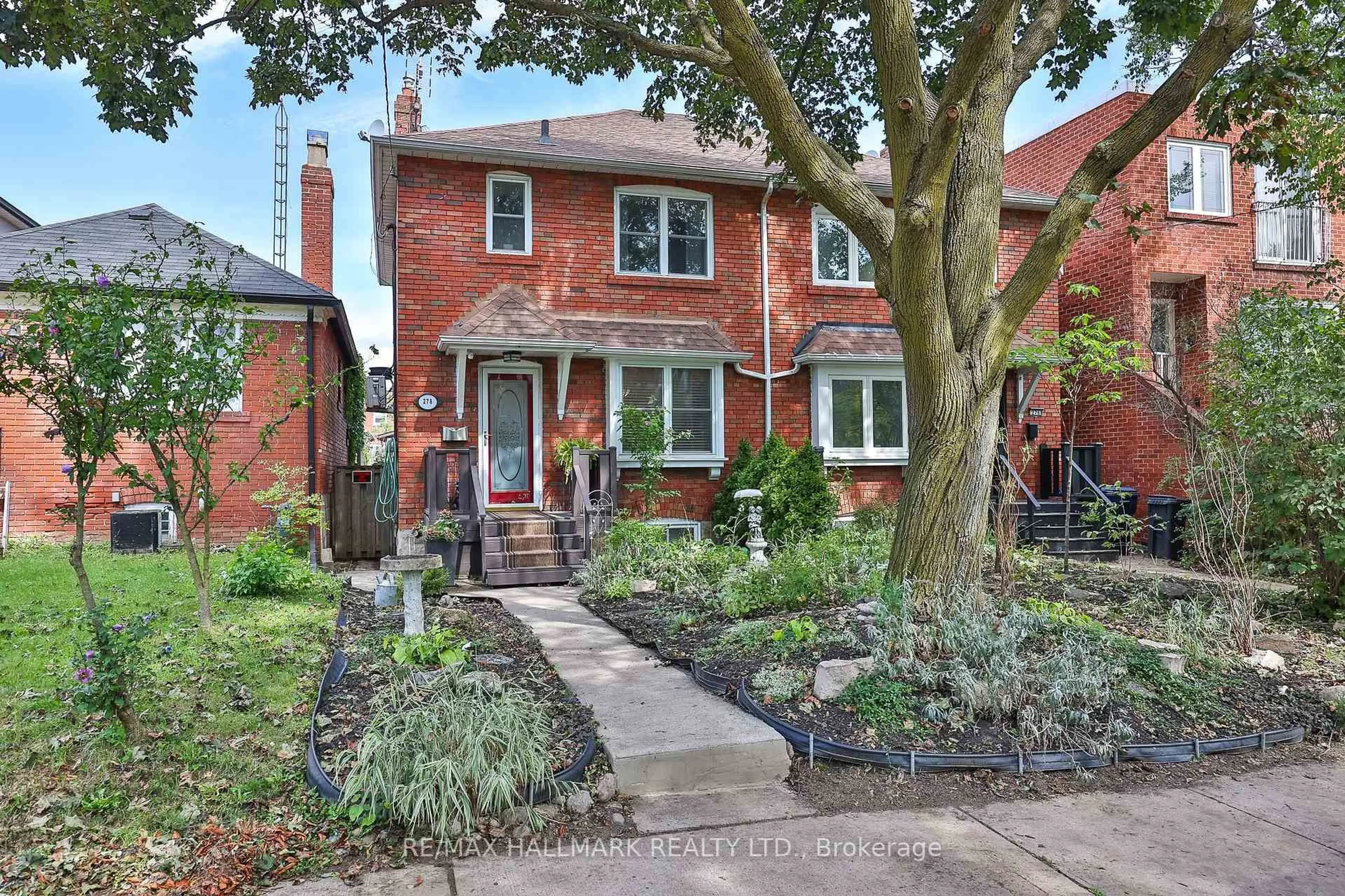 Home with brick exterior material, street for 278 Woburn Ave, Toronto Ontario M5M 1K9