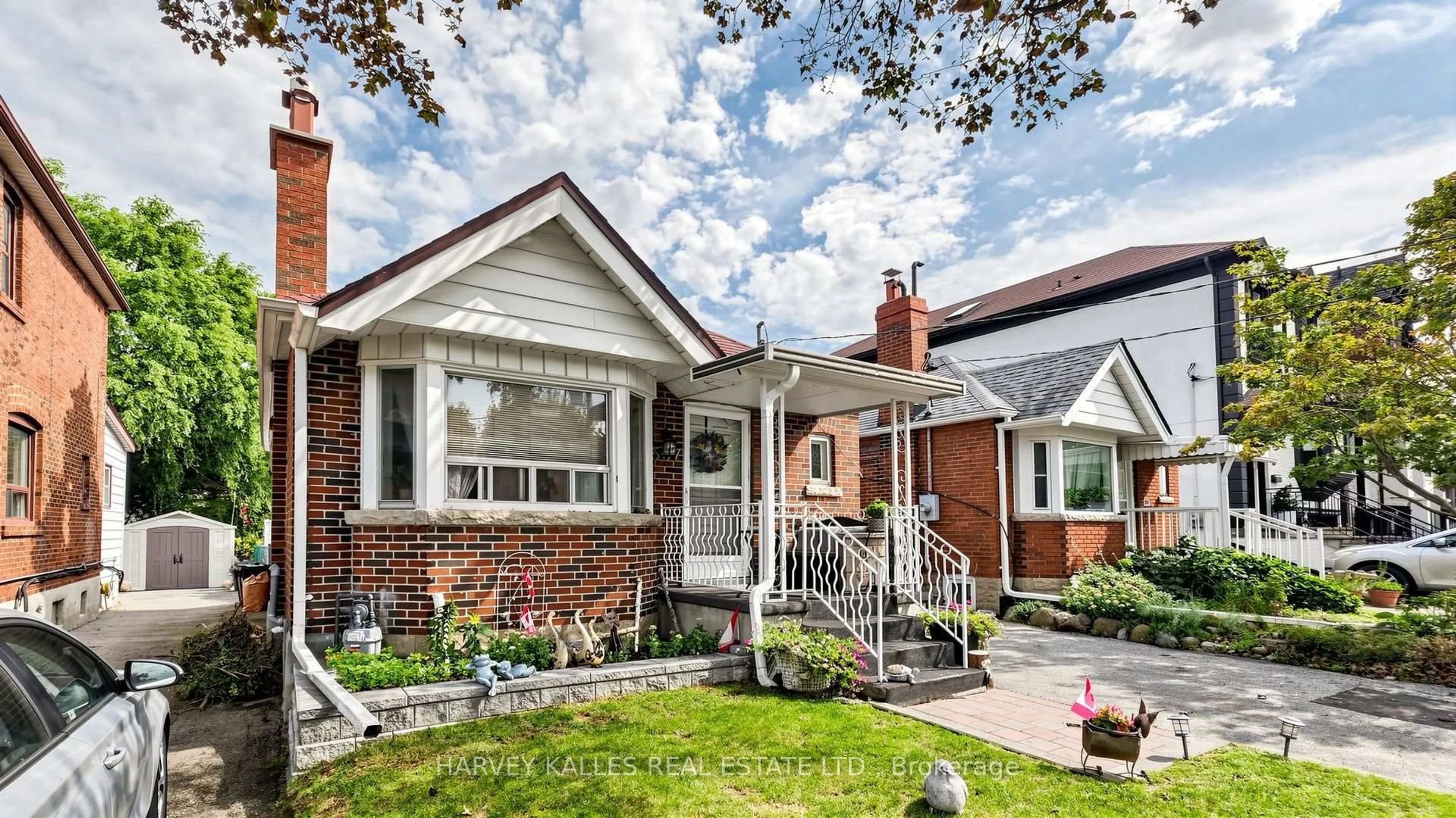 Home with brick exterior material, street for 507 Atlas Ave, Toronto Ontario M6C 3R4