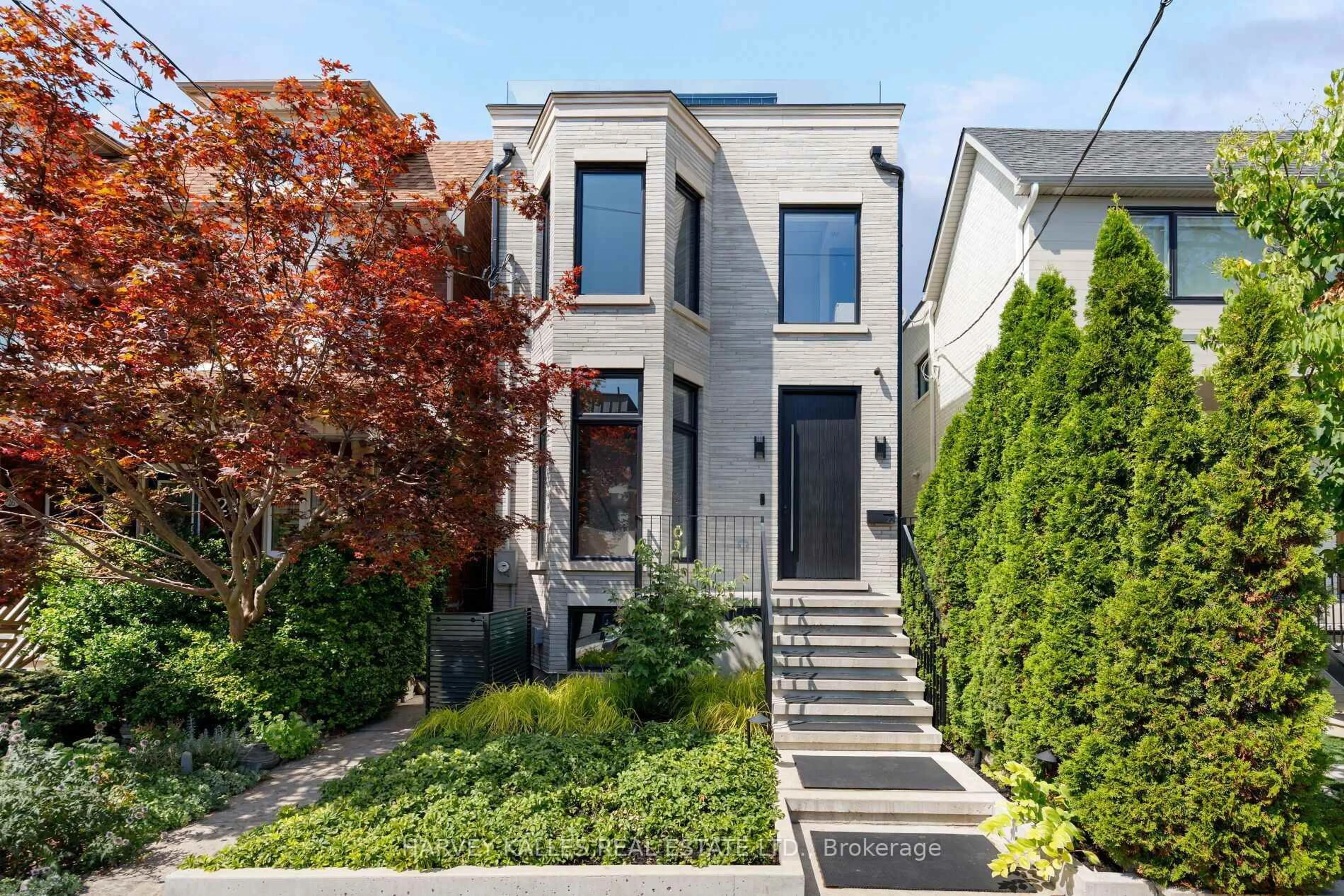 Home with brick exterior material, street for 22 Foxley St, Toronto Ontario M6J 1R1