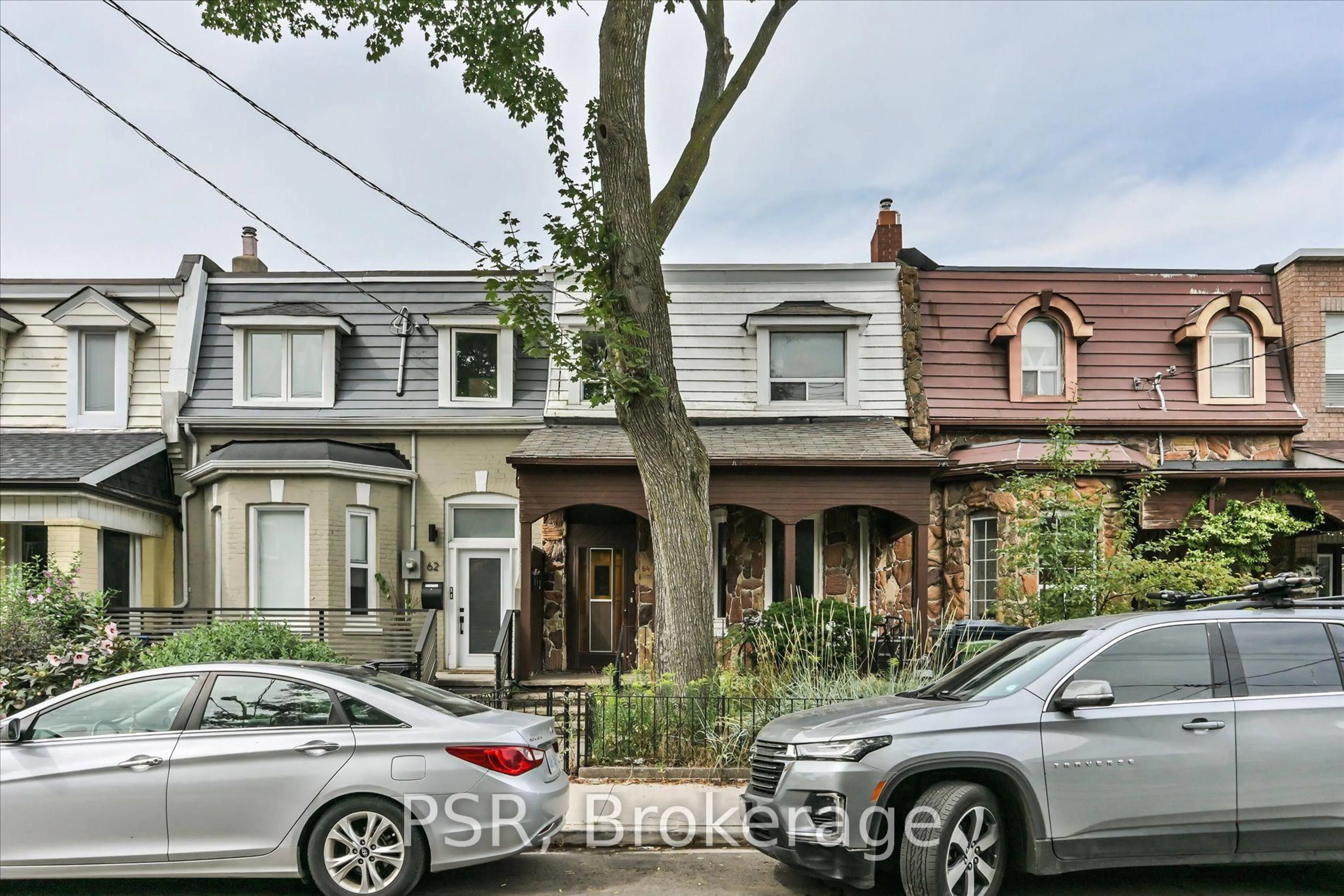 Home with brick exterior material, street for 64 Gladstone Ave, Toronto Ontario M6J 3K8