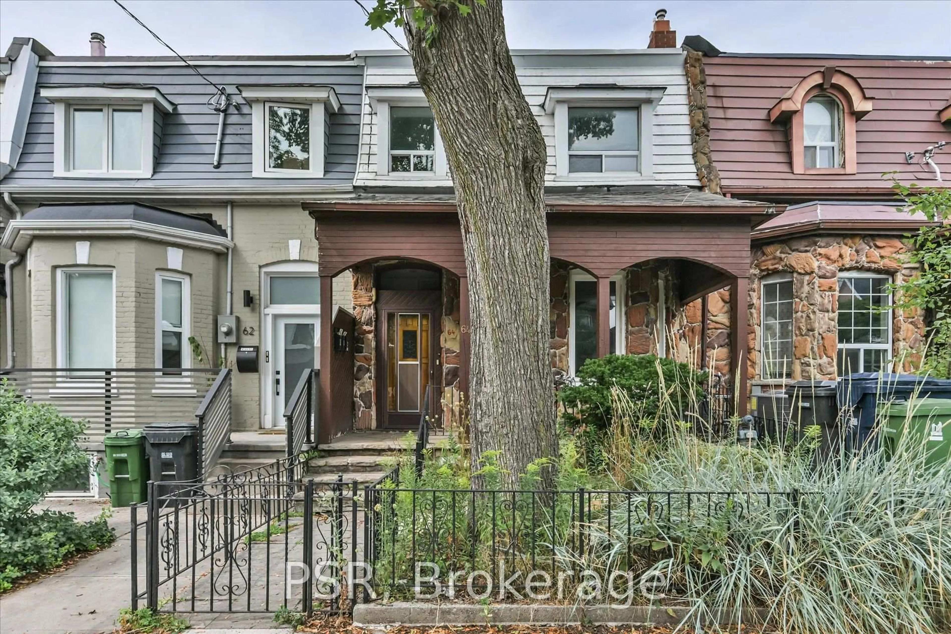 Home with brick exterior material, street for 64 Gladstone Ave, Toronto Ontario M6J 3K8
