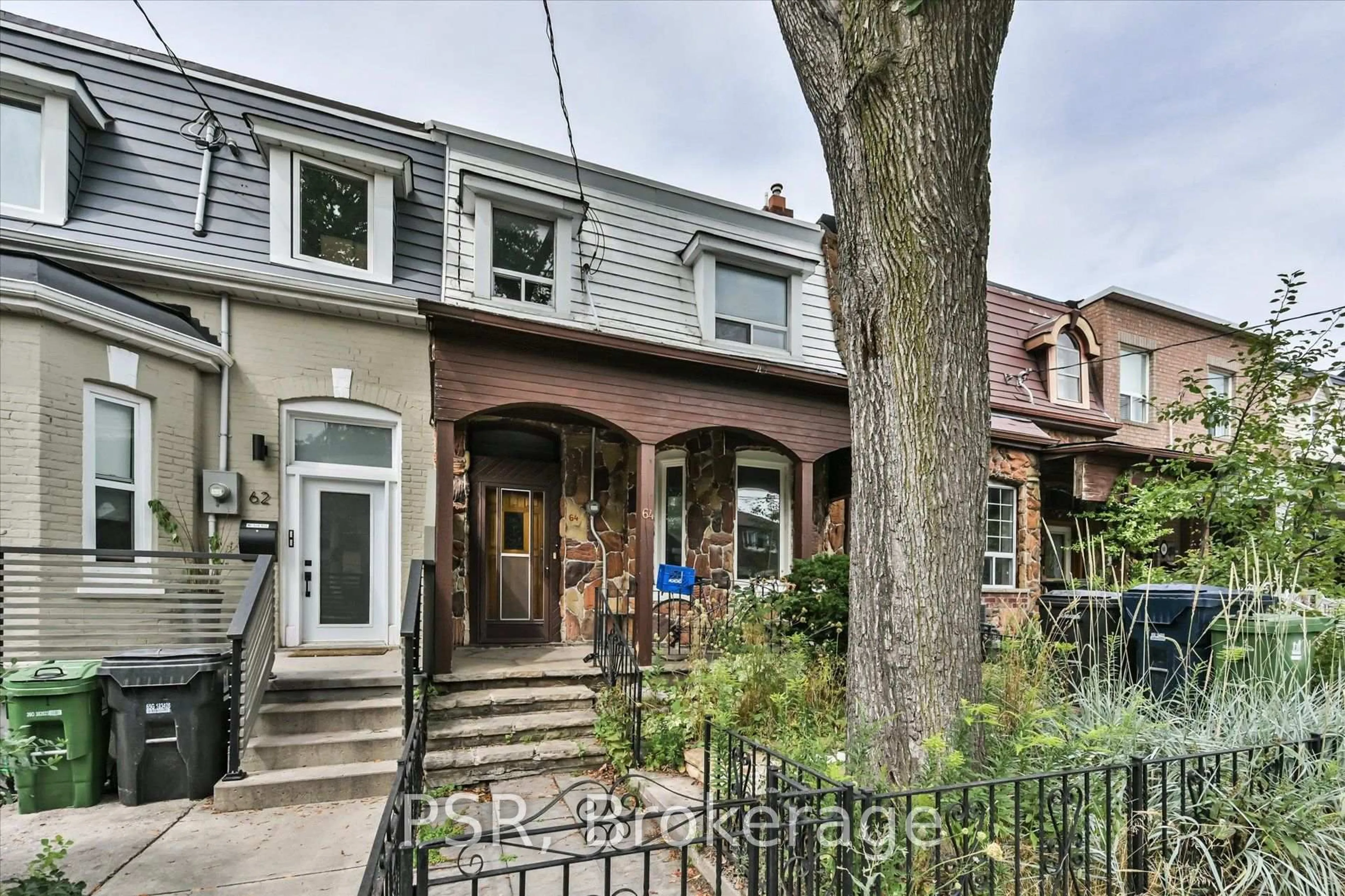Home with brick exterior material, street for 64 Gladstone Ave, Toronto Ontario M6J 3K8