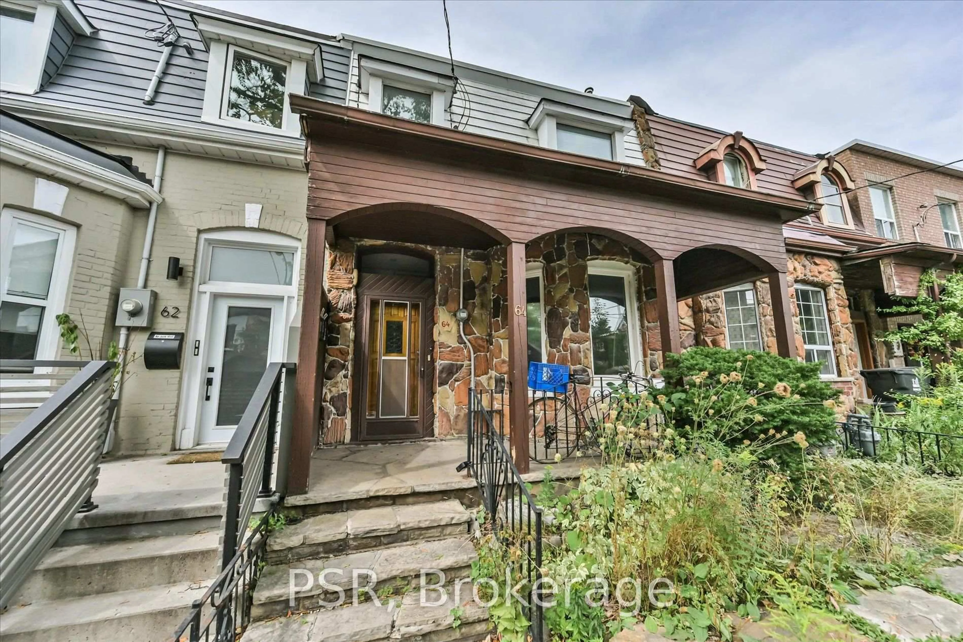 Home with brick exterior material, street for 64 Gladstone Ave, Toronto Ontario M6J 3K8