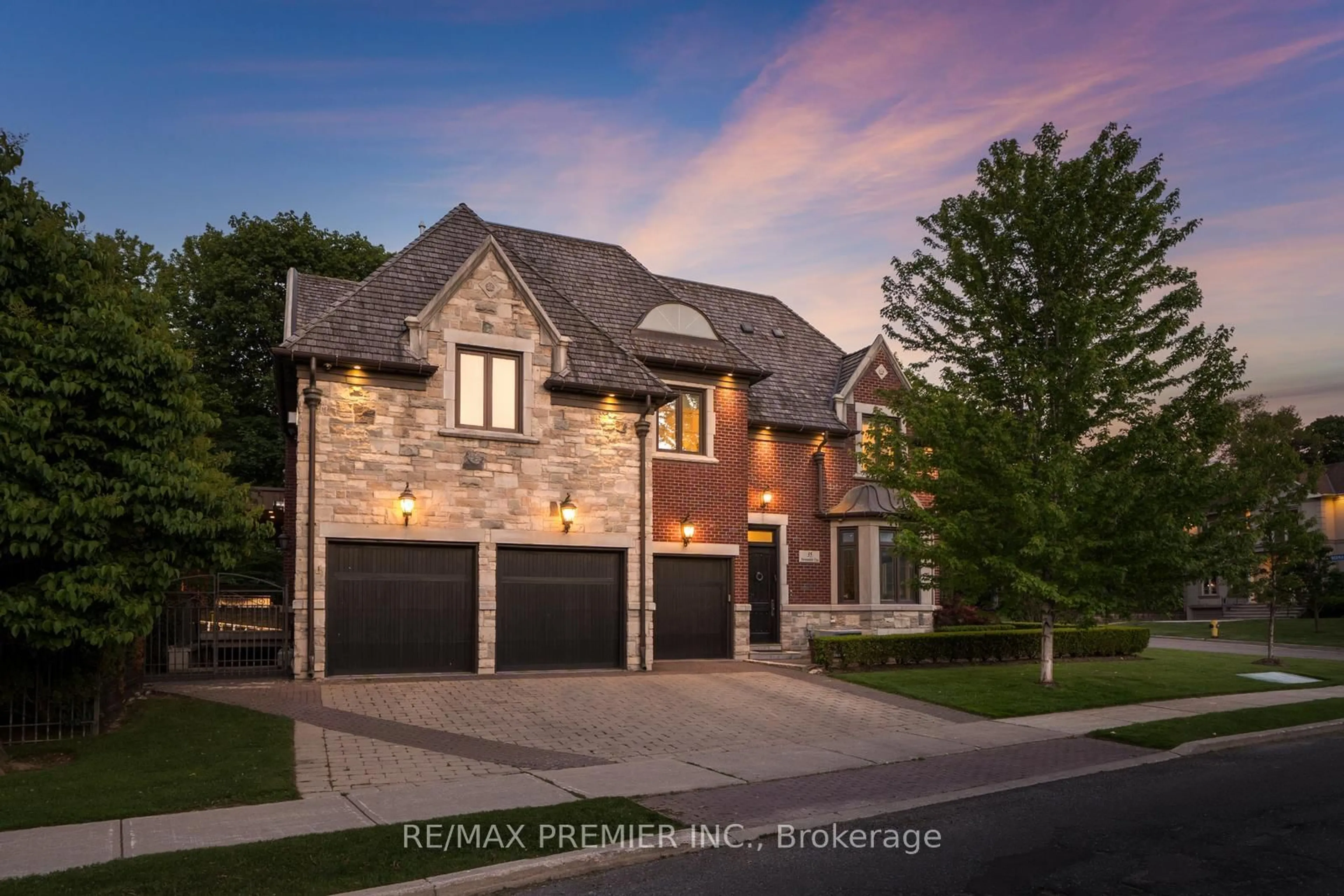 Home with brick exterior material, street for 35 Normandale Cres, Toronto Ontario M2P 1M7