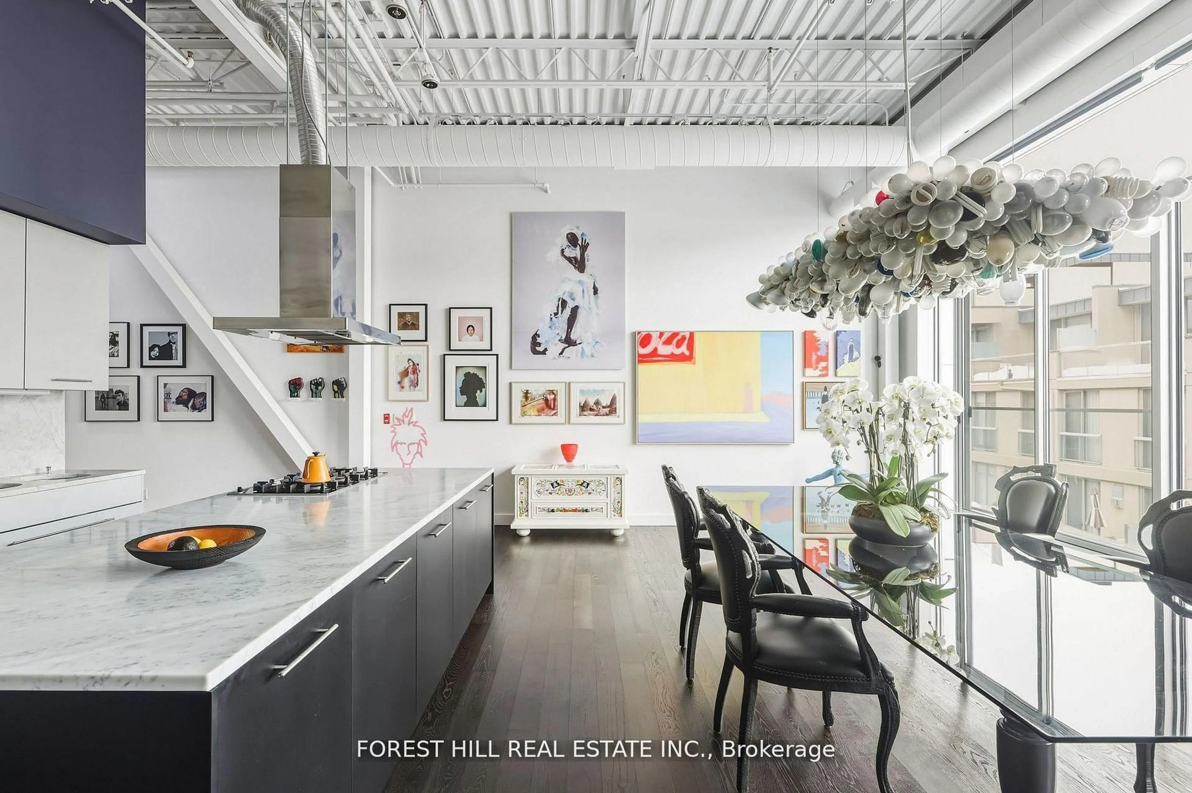 Contemporary kitchen, unknown for 113 Dupont St #PH01, Toronto Ontario M5R 1V4
