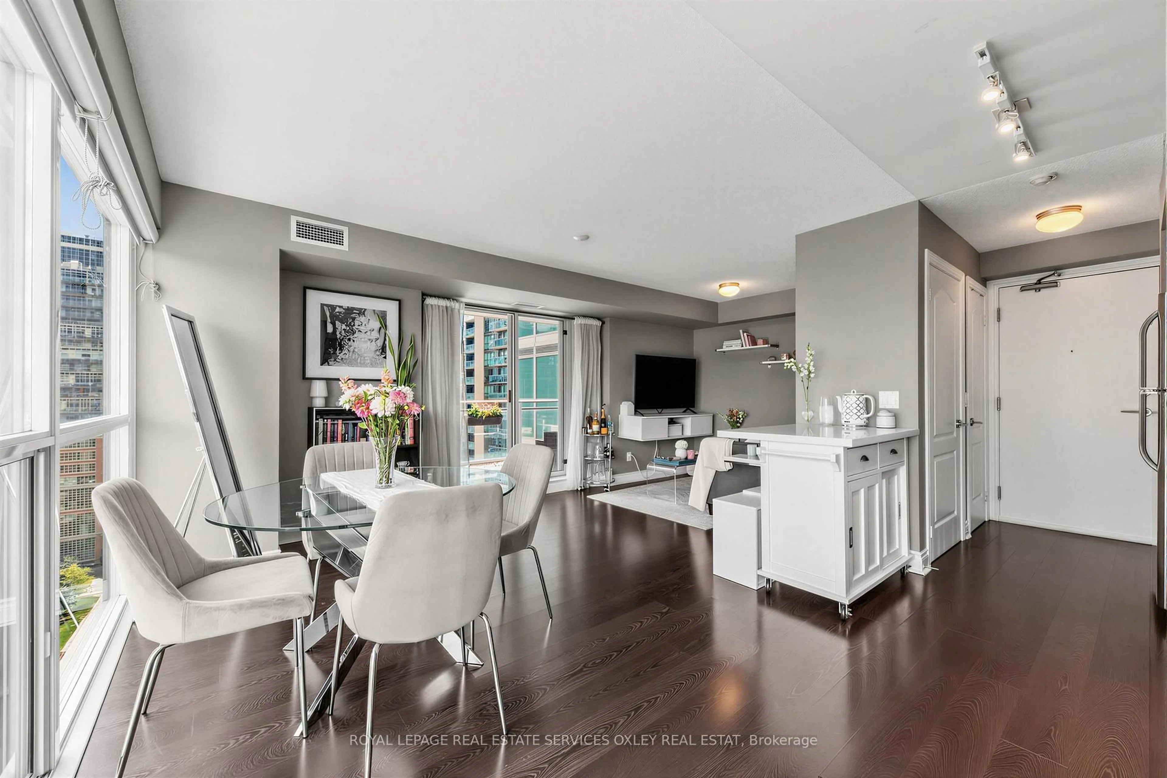 Living room with furniture, unknown for 100 Western Battery Rd #1102, Toronto Ontario M6K 3S2