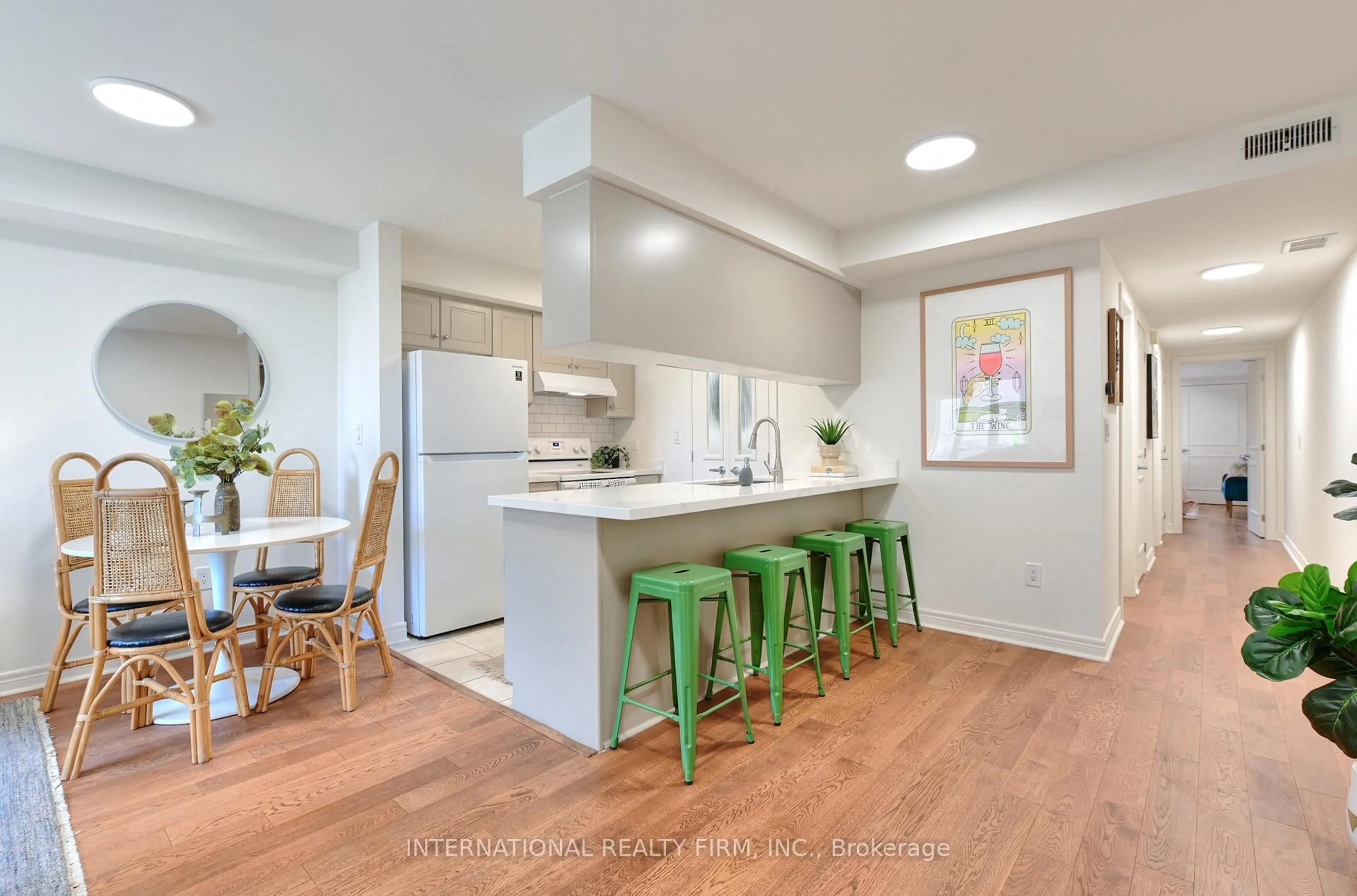 Open concept kitchen, unknown for 60 Aerodrome Cres #201, Toronto Ontario M4G 4J1
