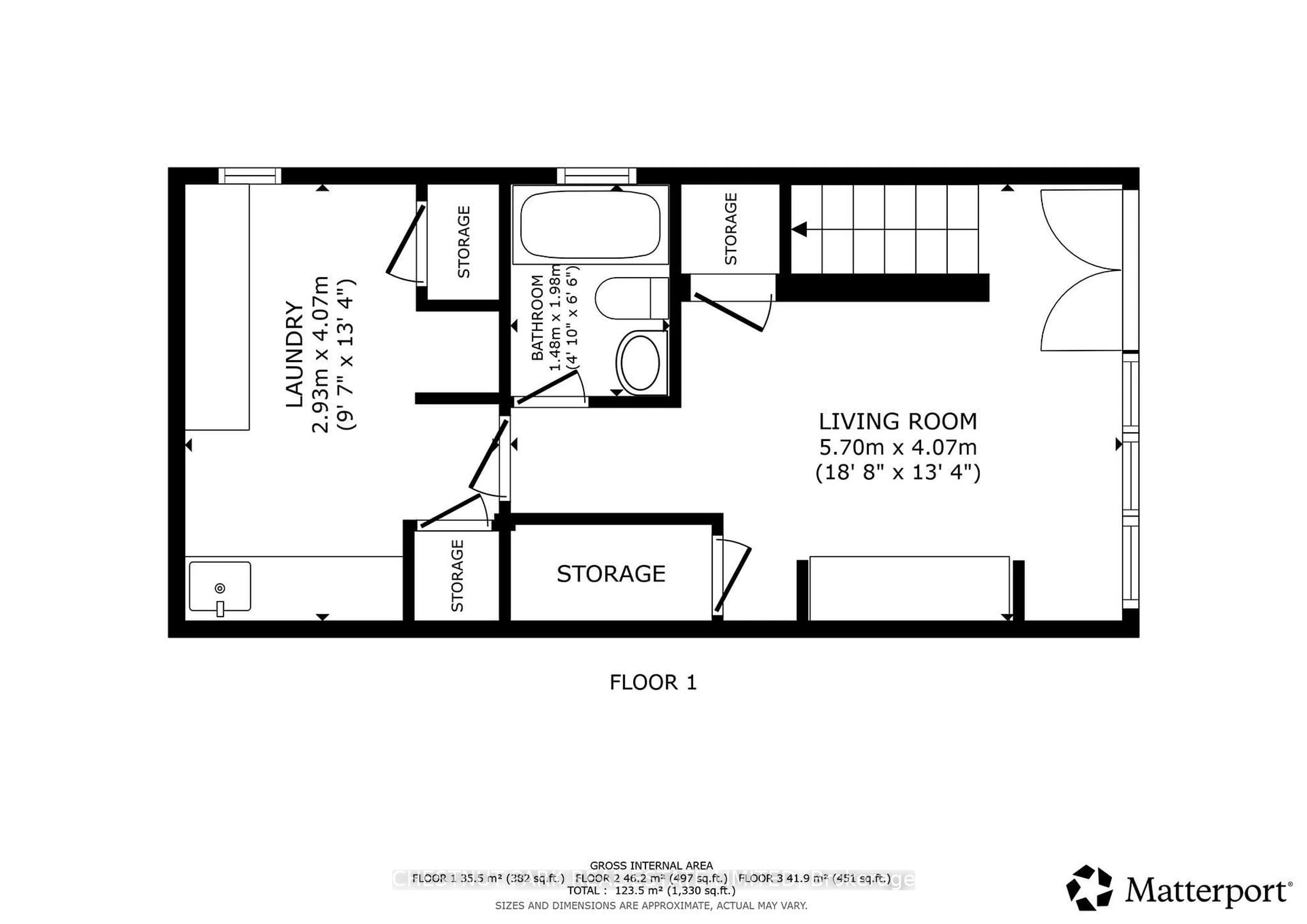 Floor plan for 211 Snowdon Ave, Toronto Ontario M4N 2B4