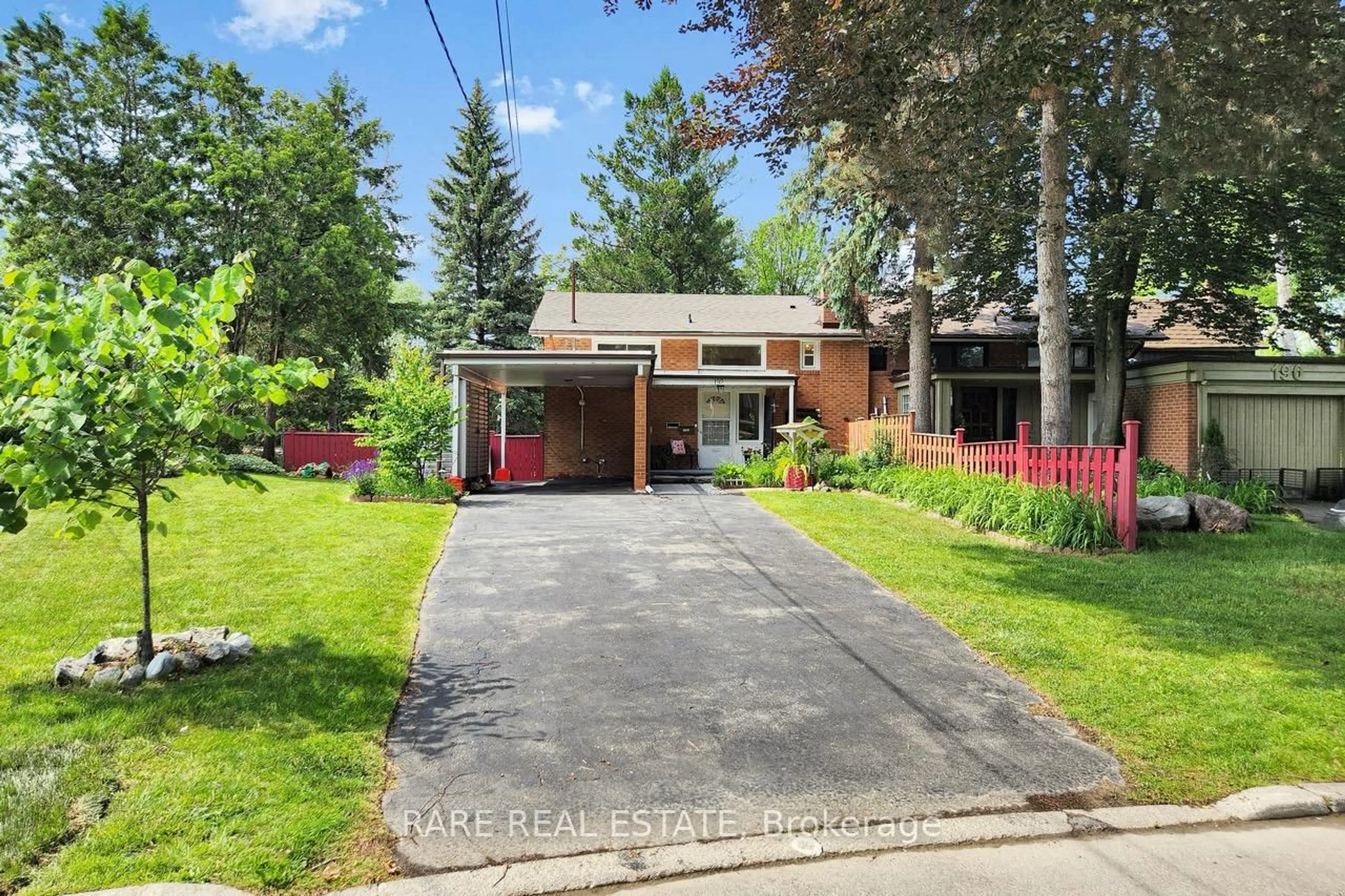 Home with brick exterior material, street for 192 Three Valleys Dr, Toronto Ontario M3A 3L8