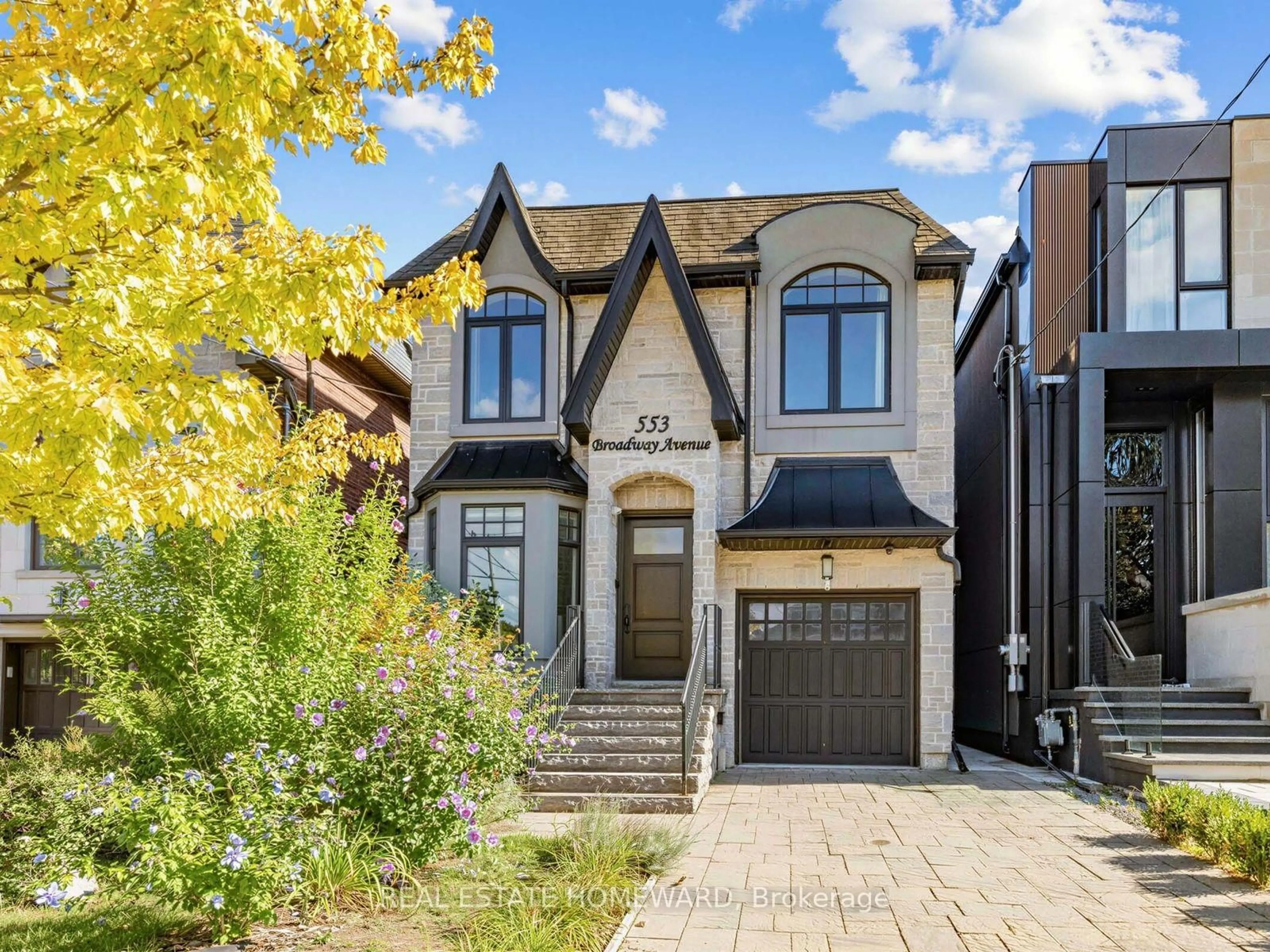 Home with brick exterior material, street for 553 Broadway Ave, Toronto Ontario M4G 2S2