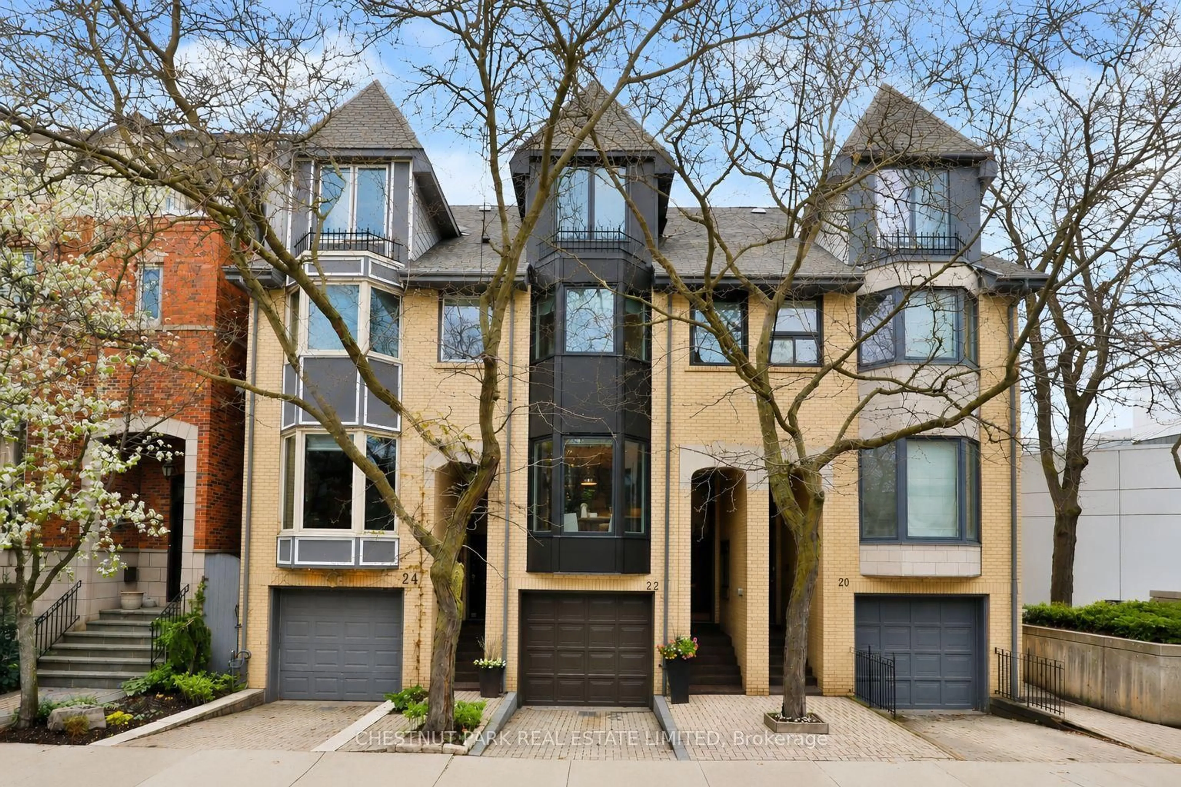 Home with brick exterior material, street for 22 Berryman St, Toronto Ontario M5R 1M6
