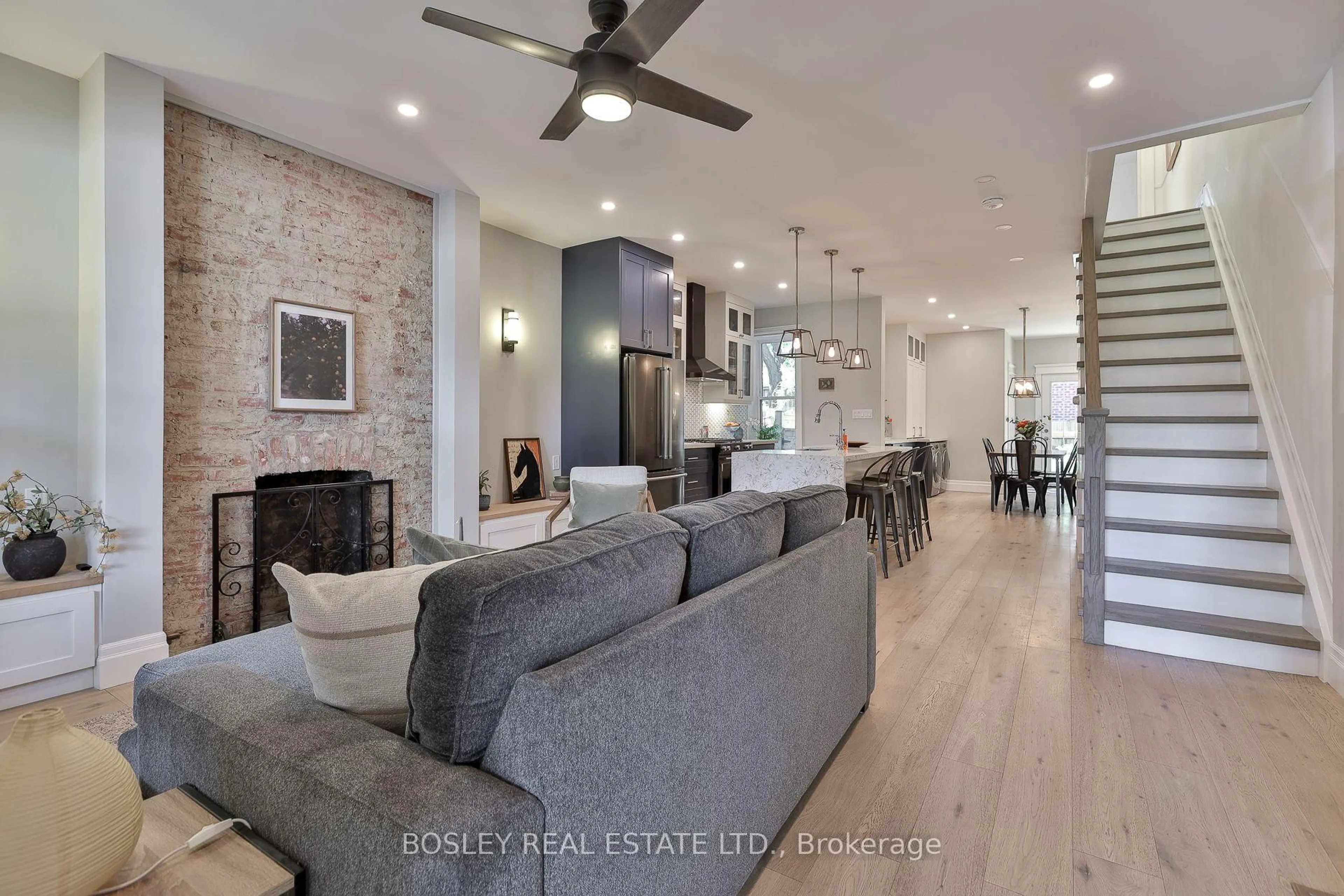 Open concept kitchen, unknown for 316 Brock Ave, Toronto Ontario M6K 2M4
