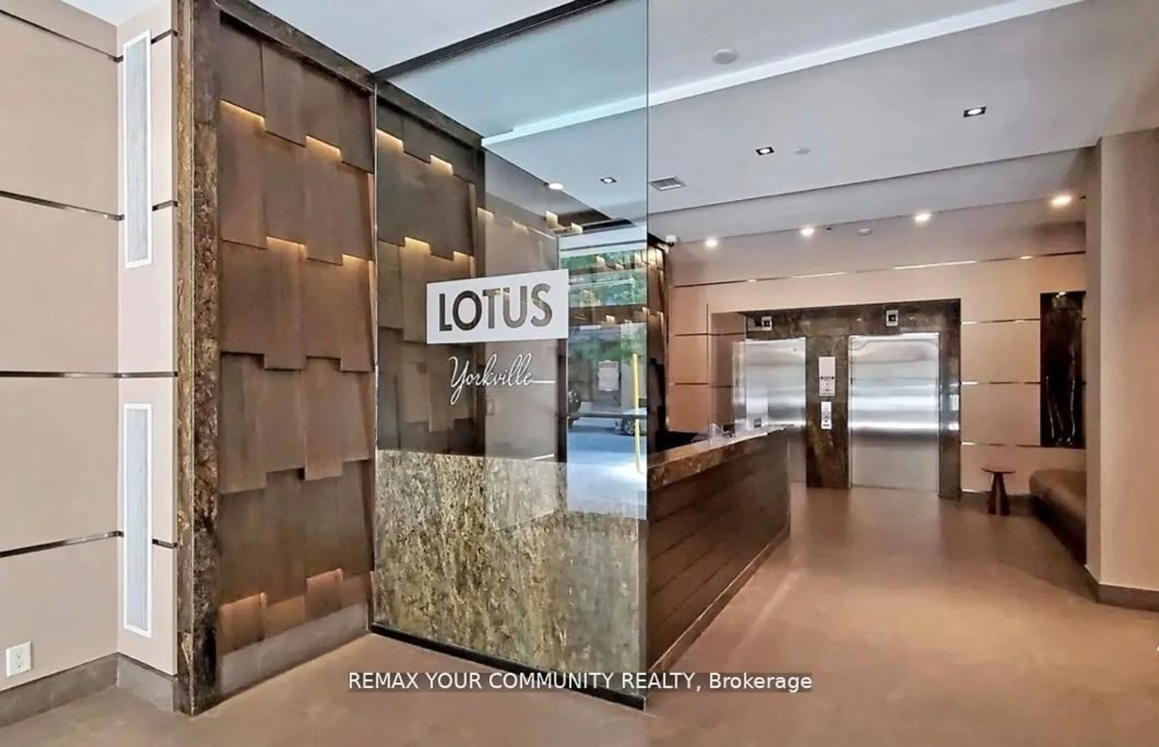 Lobby for 8 Scollard St #606, Toronto Ontario M5R 1M2