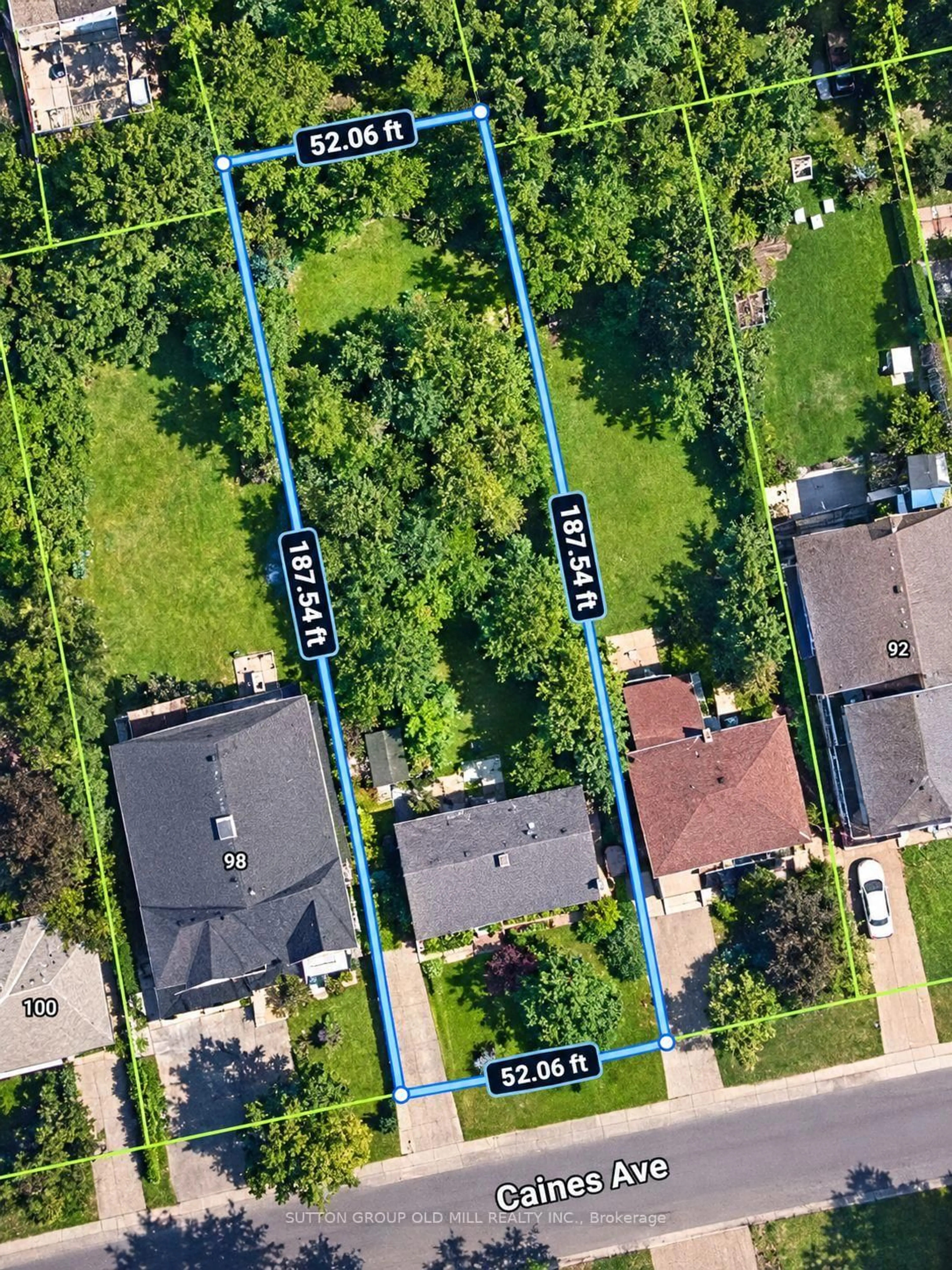 A pic from outside/outdoor area/front of a property/back of a property/a pic from drone, street for 96 Caines Ave, Toronto Ontario M2R 2L3