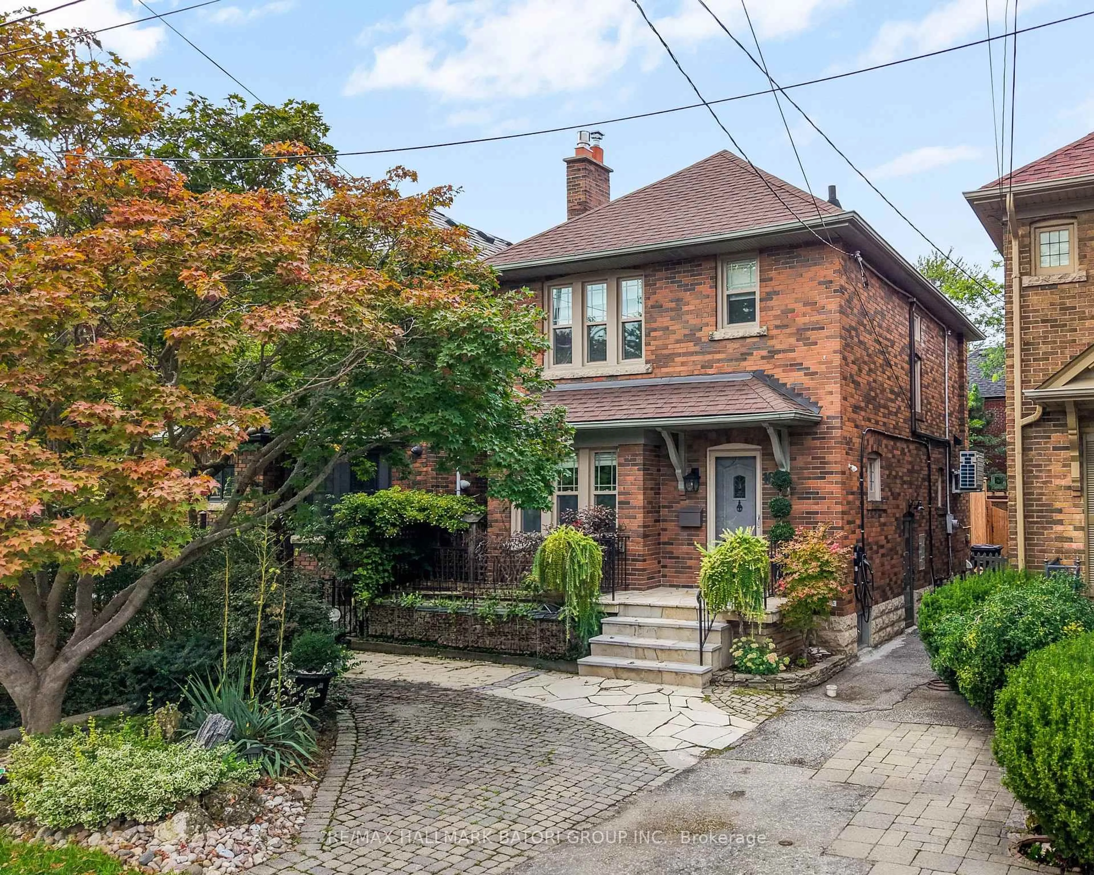 Home with brick exterior material, street for 166 Old Orchard Grve, Toronto Ontario M5M 2E4
