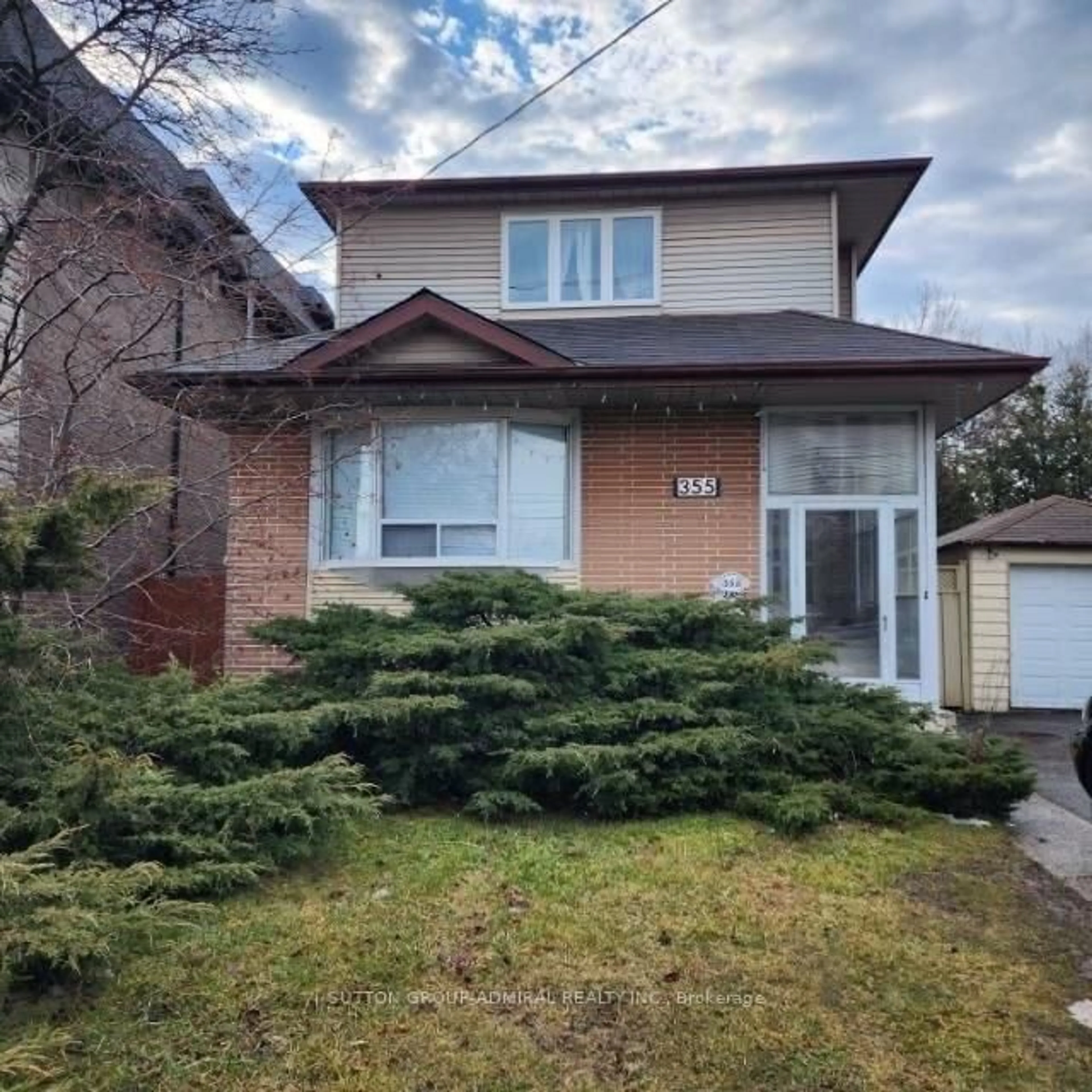 Home with brick exterior material, street for 355 Patricia Ave, Toronto Ontario M2R 2M8