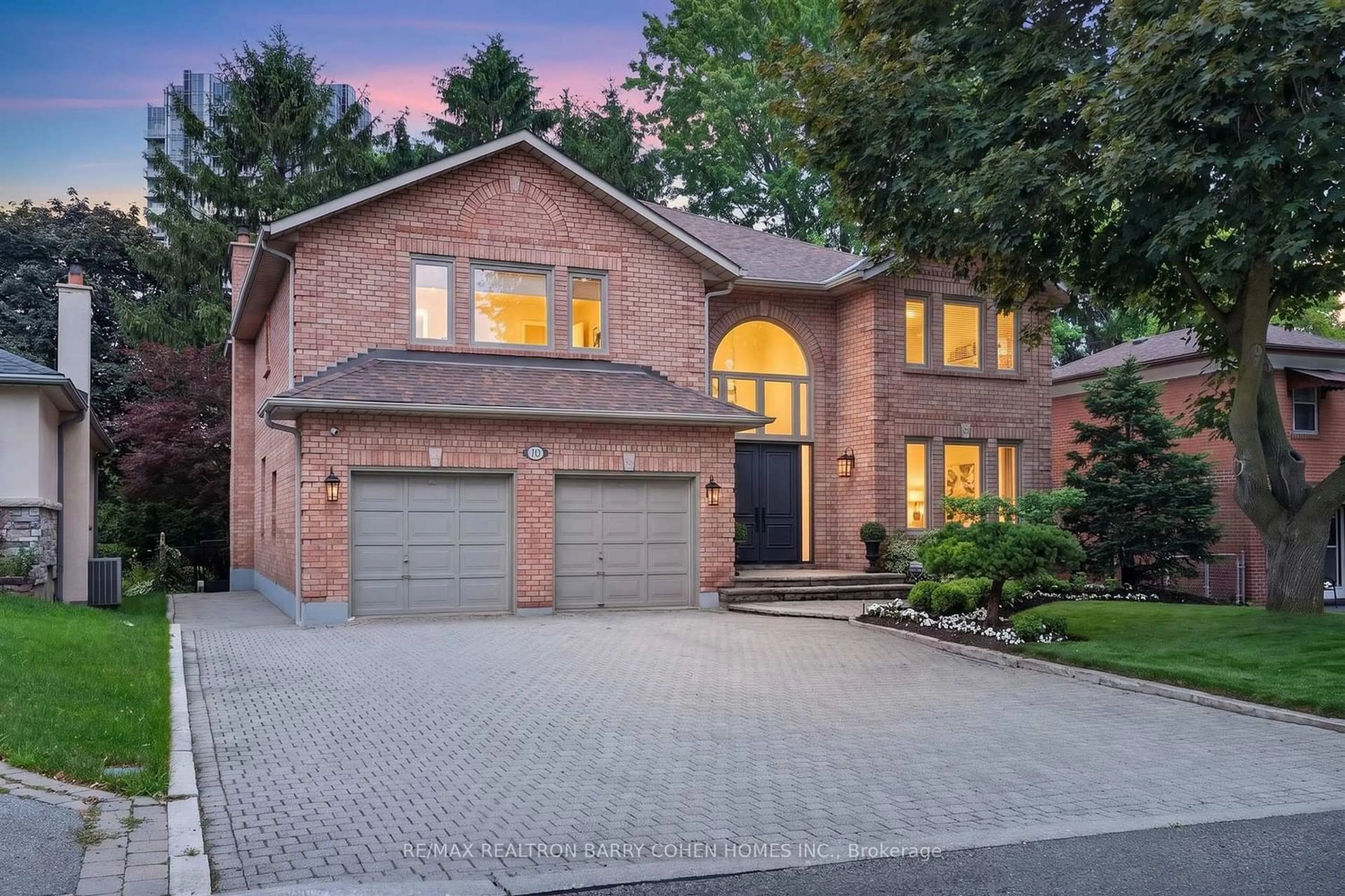 Home with brick exterior material, street for 110 Upper Canada Dr, Toronto Ontario M2P 1S4